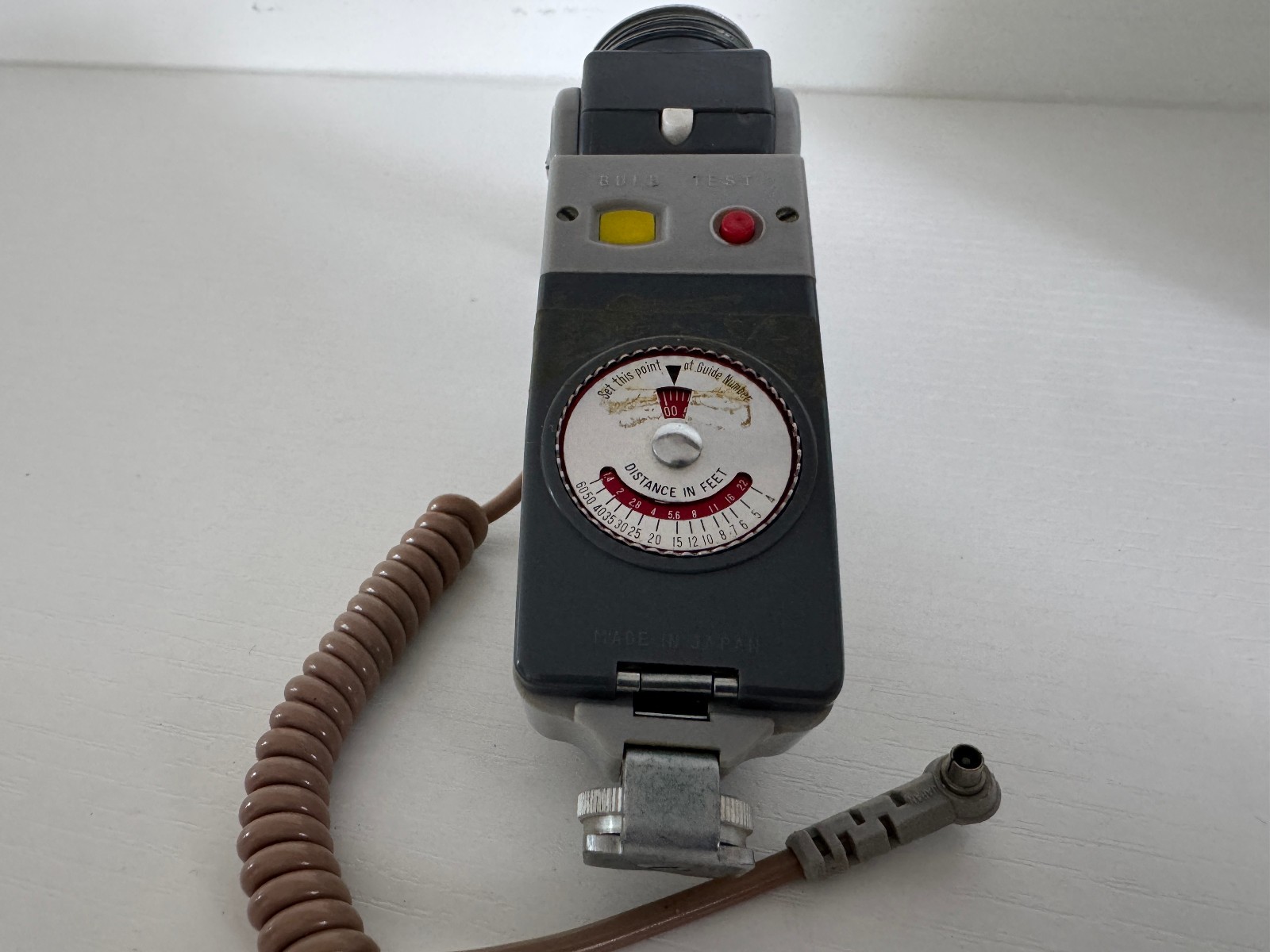 Vintage Honeywell Tilt-A-Mite Collapsible Flash Unit Untested
