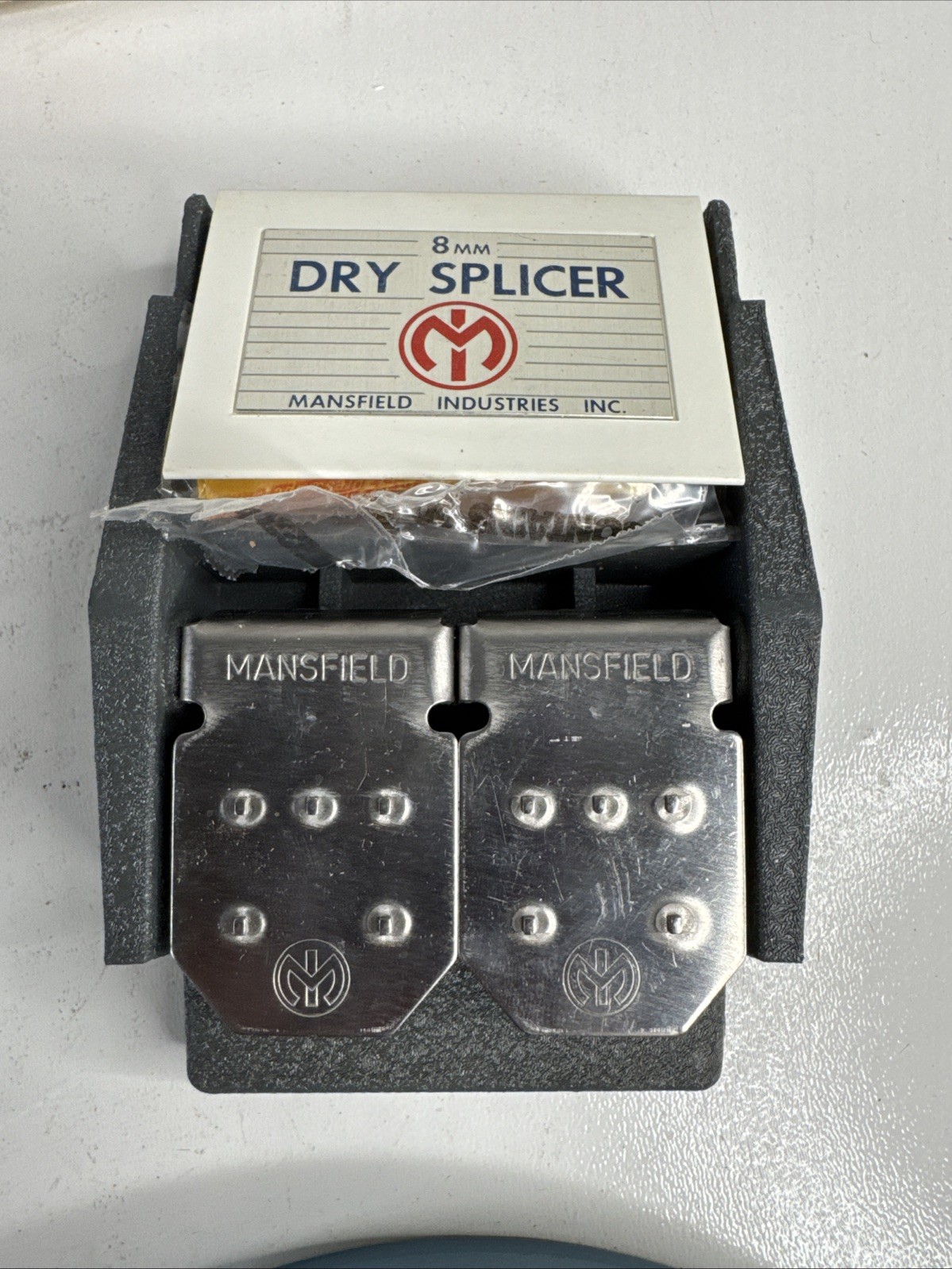 Mansfield Dry Splicer Butt Film Splicer 8mm Films Movies w/ box
