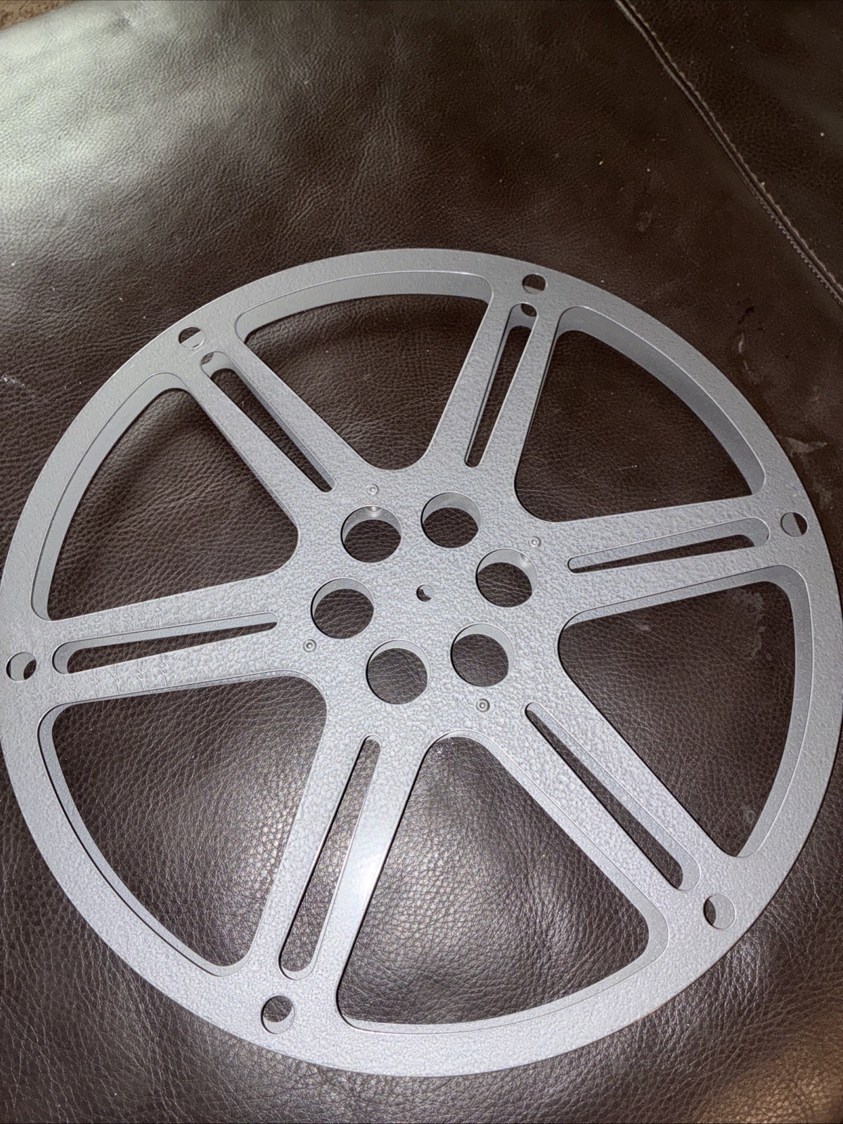 BIG Empty 16mm Aluminum Metal Film Reel 16″ 2000ft New In Box