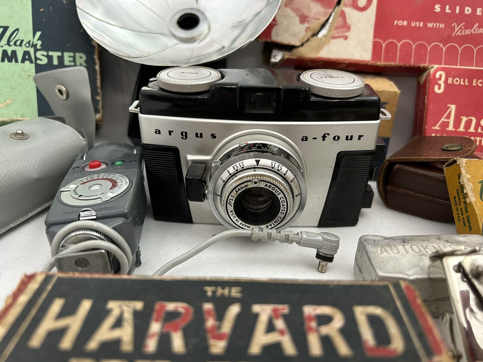 VINTAGE CAMERA ACCESSORIES FROM ESTATE SALE- SEE DETAILS AND PHOTOS