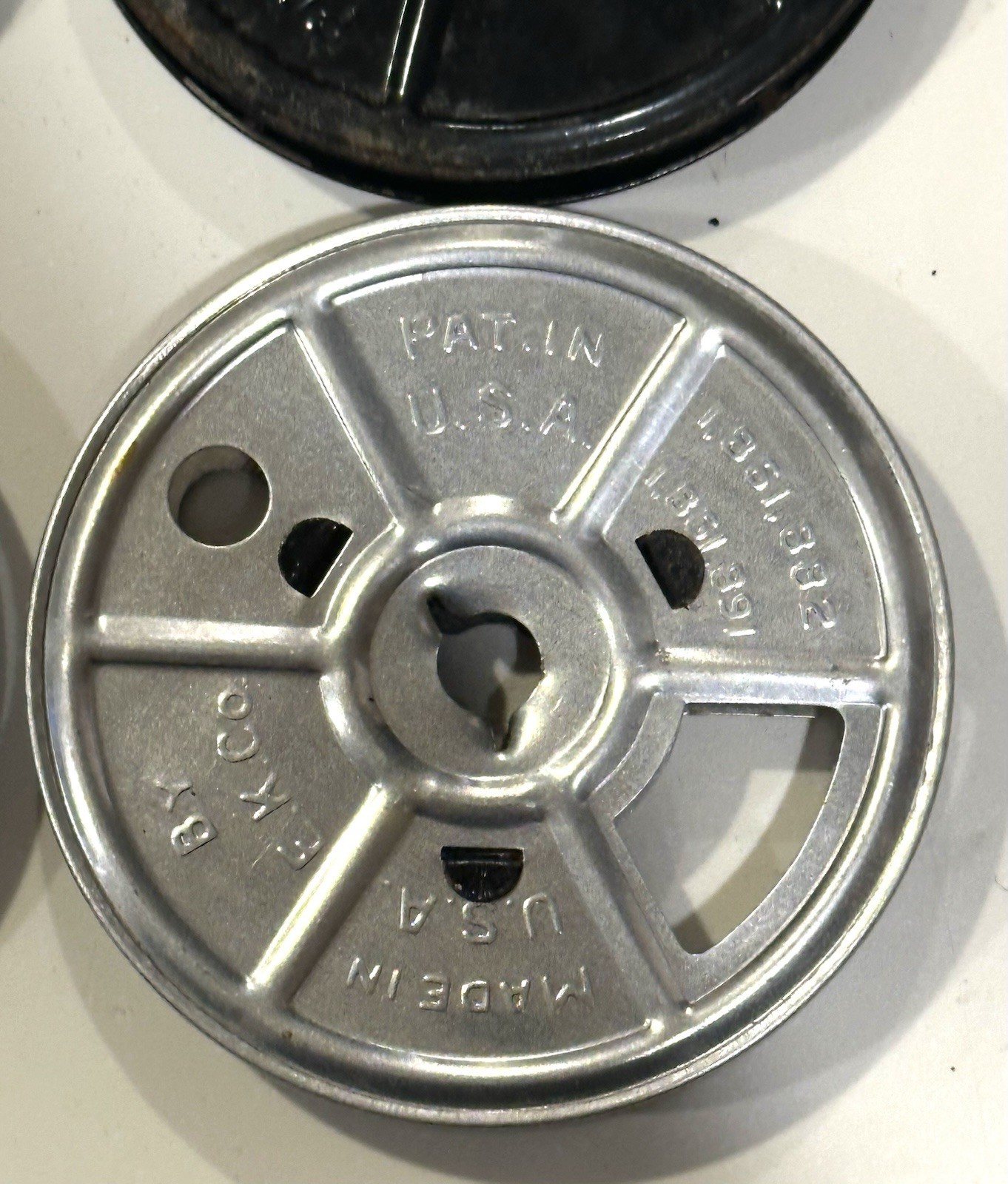 9 VTG Eastman Kodak (E.K. Co.) Metal 8mm 2 7/8” D. Film Movie Reels AsFound 1930