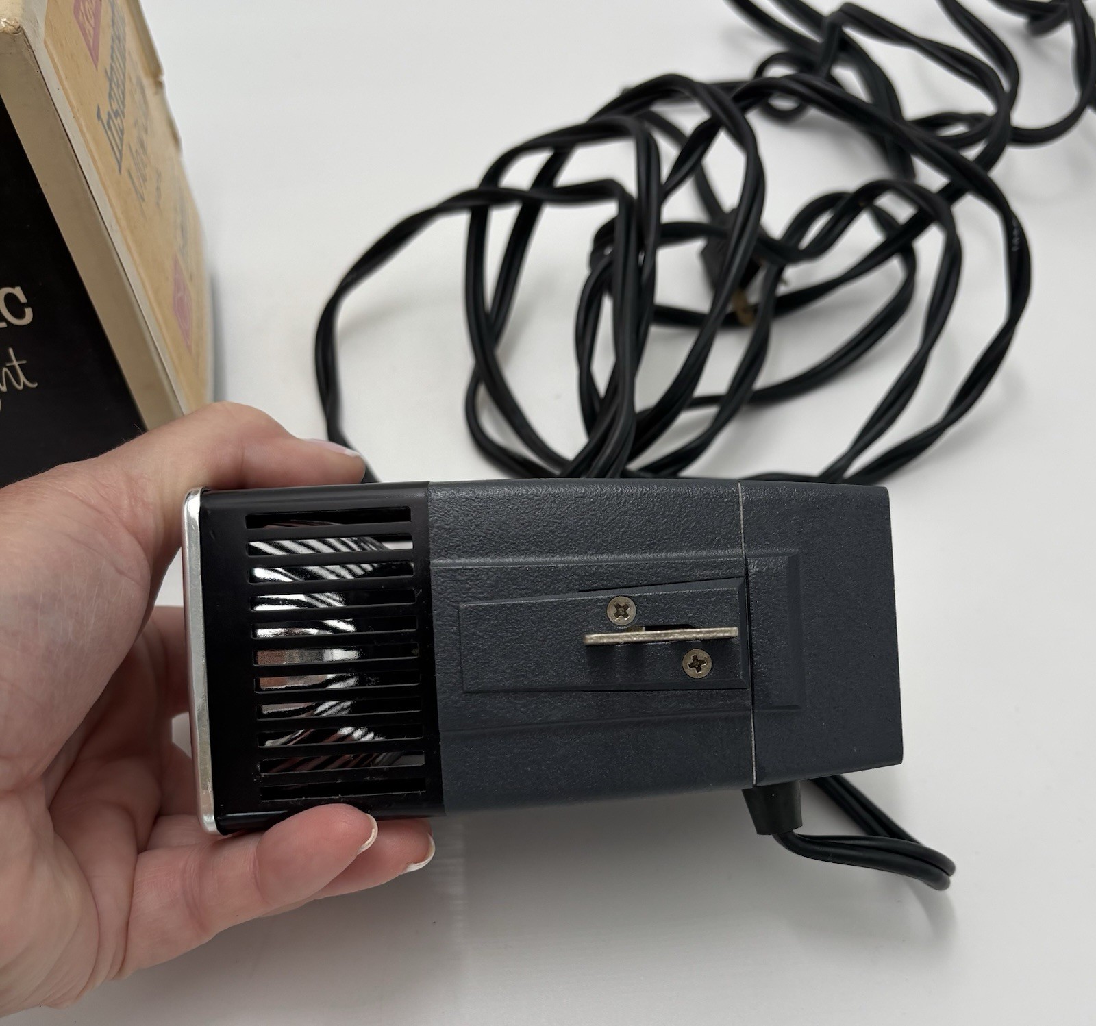 Vintage Kodak Instamatic Movie Light Model 1 # D375 Tested Working Original Box