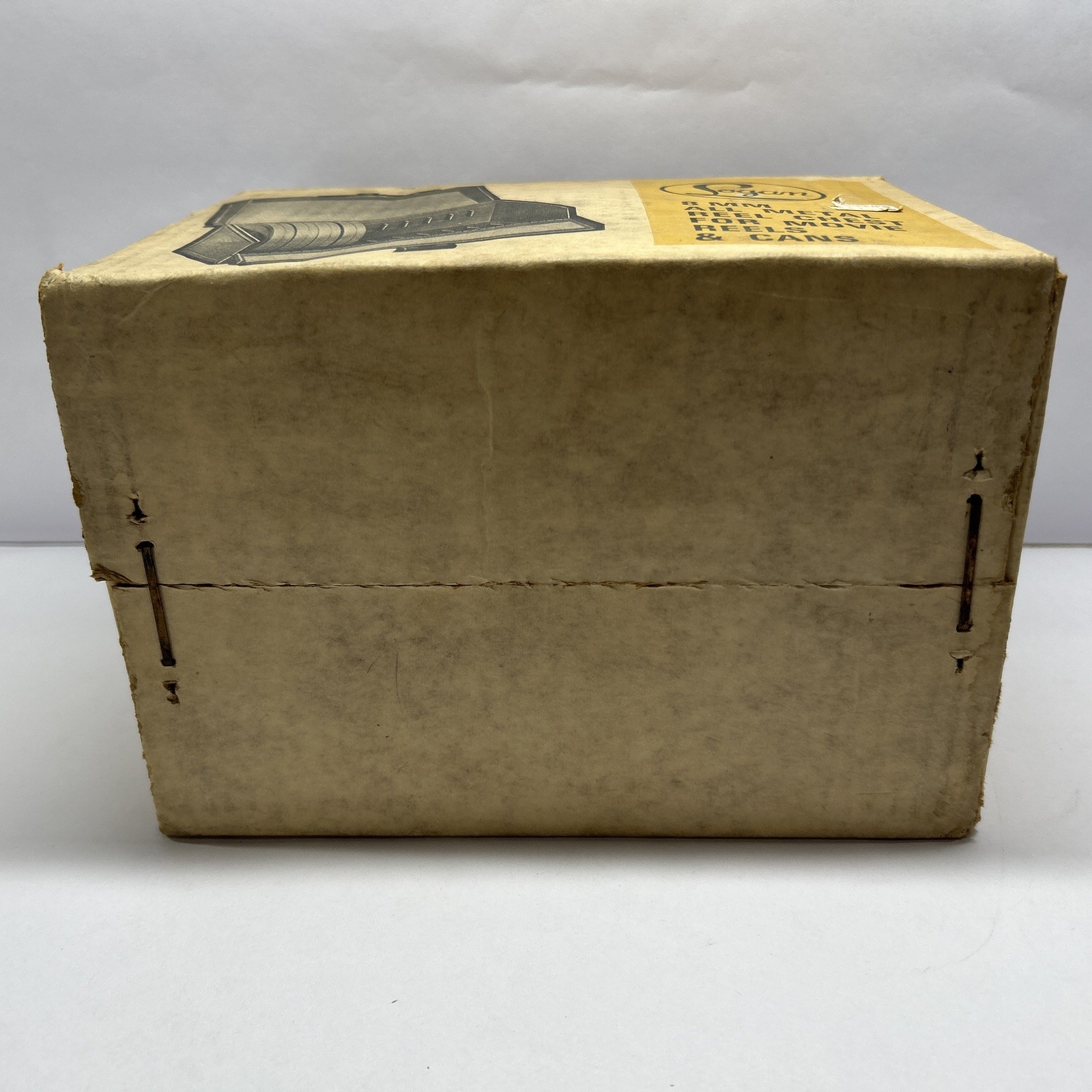 New NOS Vintage Logan 183PL All Metal Reel Chest For Movie Reels & Cans