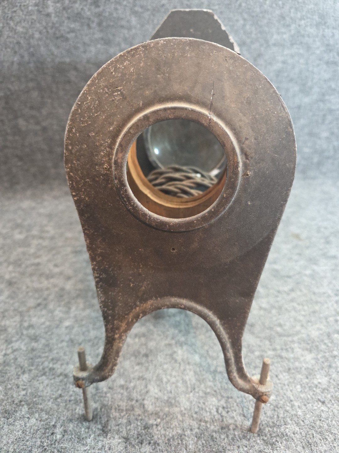 Antique 1000 Watt Stereopticon Projector Ohio Movie Theater Display early 1900s