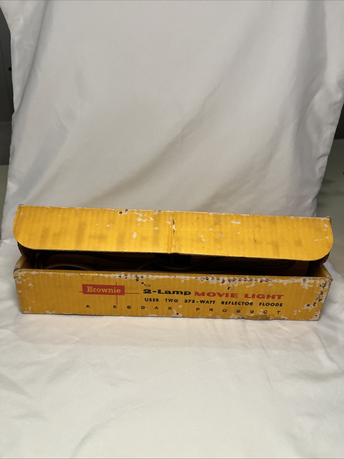 Kodak Brownie 2-Lamp Movie Light Tested