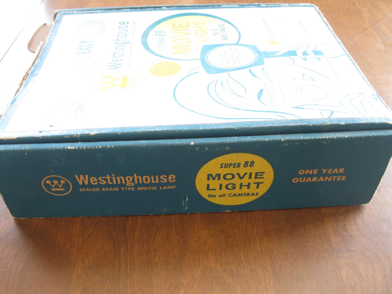 Old Vintage WESTINGHOUSE MOVIE LAMP – Model Super 88 – New Old Stock