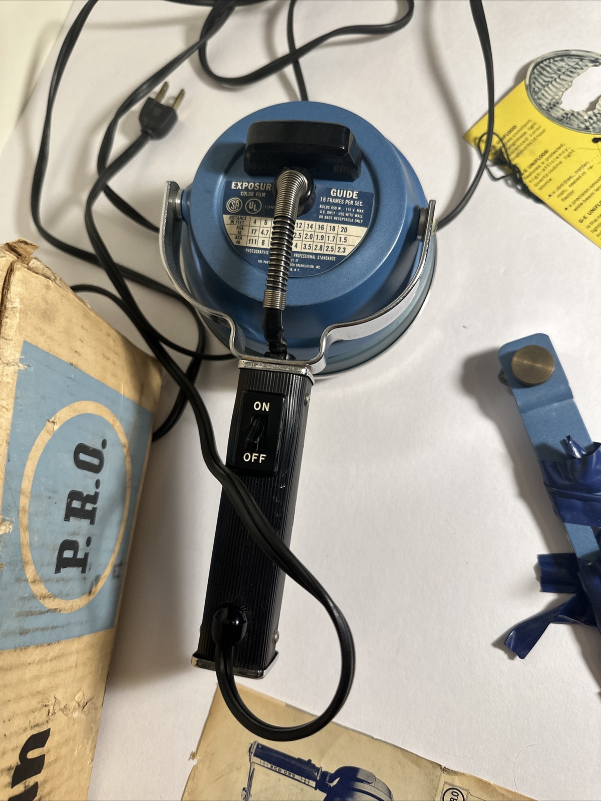 Progun Movie Lighting General Electric Uniflood Lamp