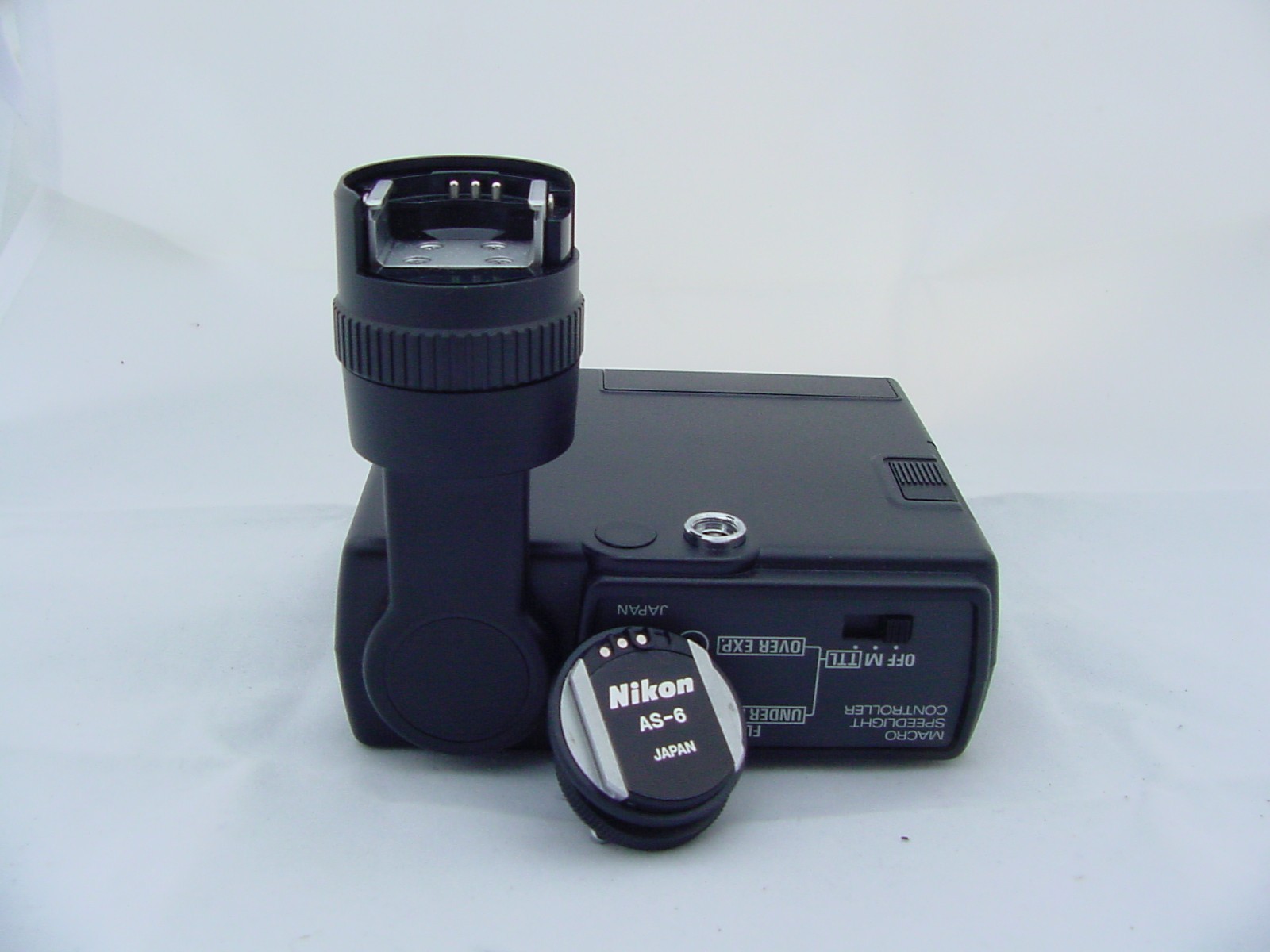 NIKON SB-21A (SB-21 w/ AS-12) Ring Flash, Diffuser, UR-3 Adapter, AS-6 Converter