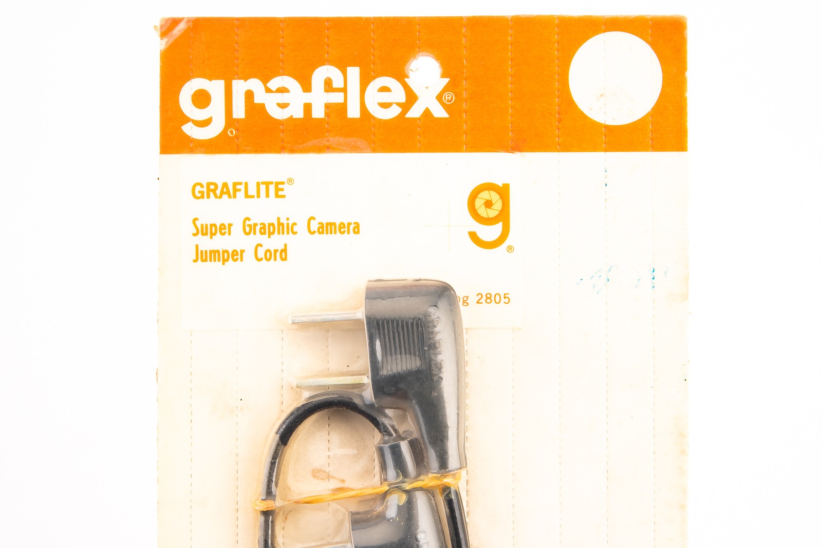 Graflex Graflite Super Graphic Camera Jumper Cord Cat # 2805 NEW OLD STOCK V21