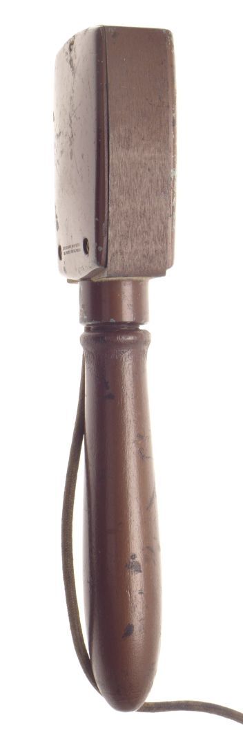 Airline microphone brush patent possibly for montgomery-ward rare collectable