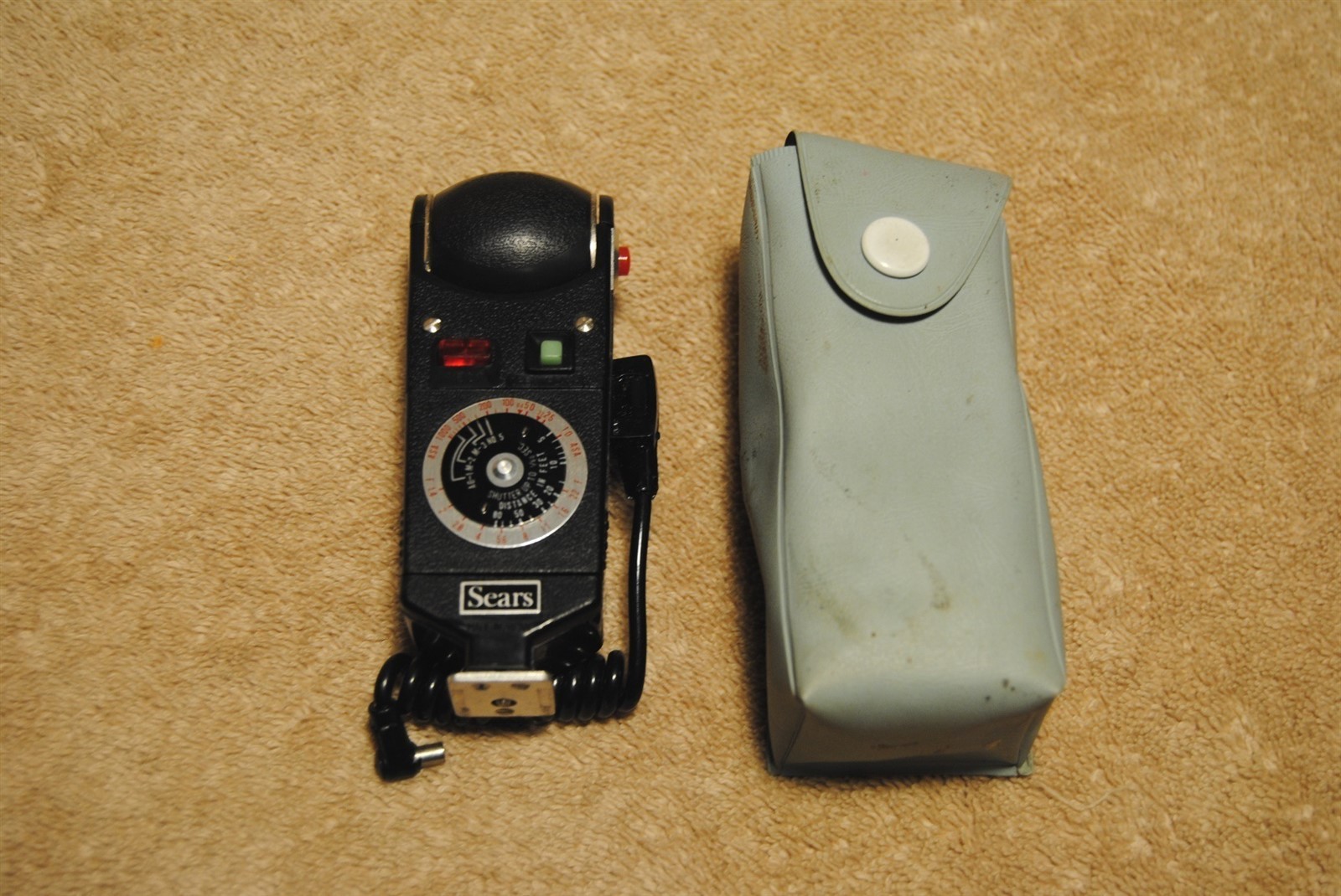 Vintage Sears Camera Multiflector AG-1 M2 No.5 with Case and Cable