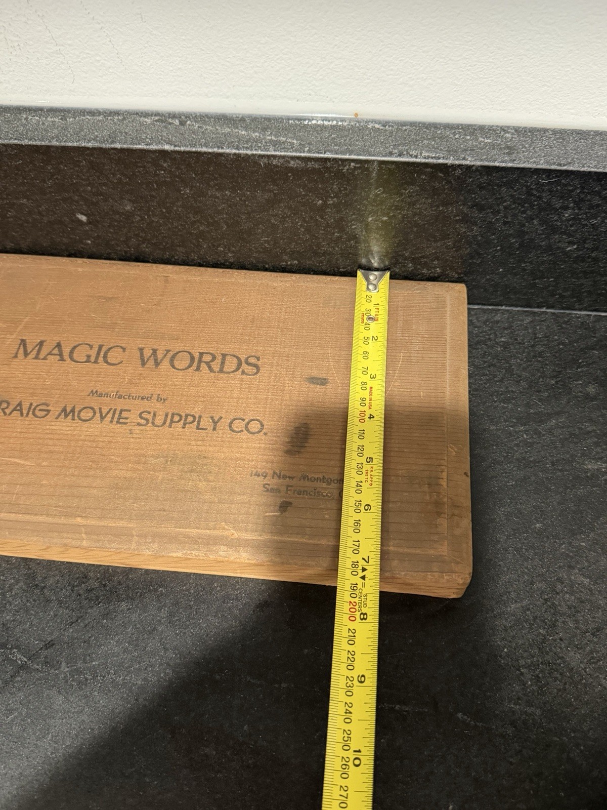 Magic Words Vintage Movie Title Set by Craig Movie Supply Co