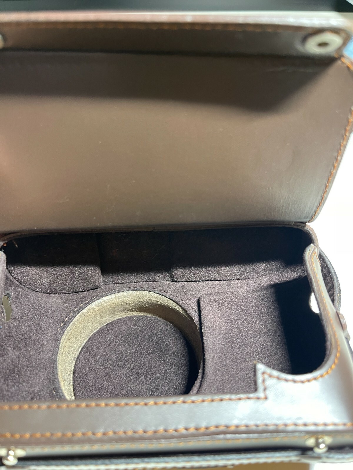 Leica Leather Camera Case Nice Condition Used from Japan
