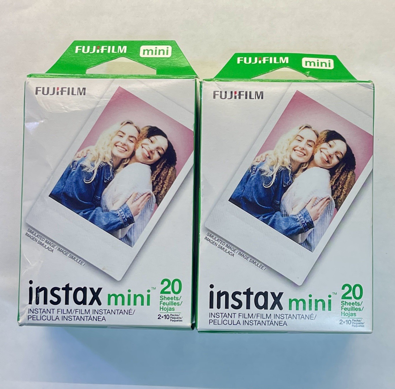 Fujifilm Instant Mini Film Two Instant Film Twin Packs – 40 EXP Total, ISO 80…
