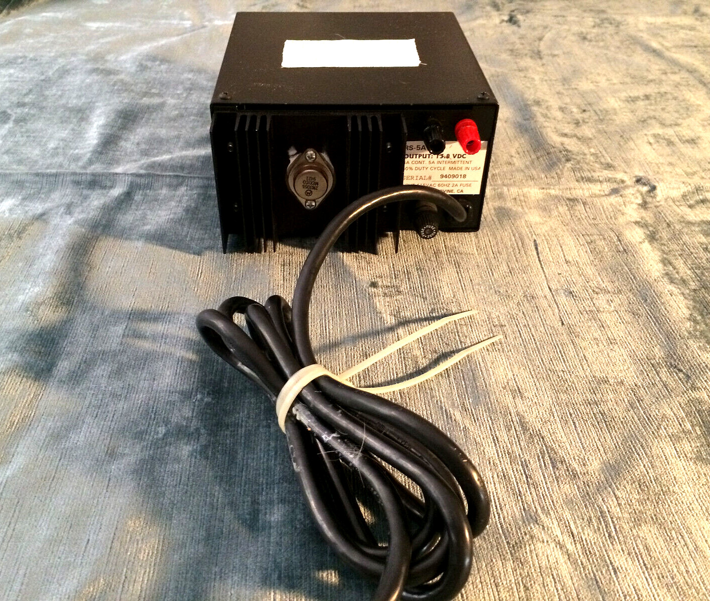 NORRIS FILM PRODUCTS POWER SUPPLY, 110 V.A.C. to 20 V.D.C. for TIME-LAPSE MOTORS