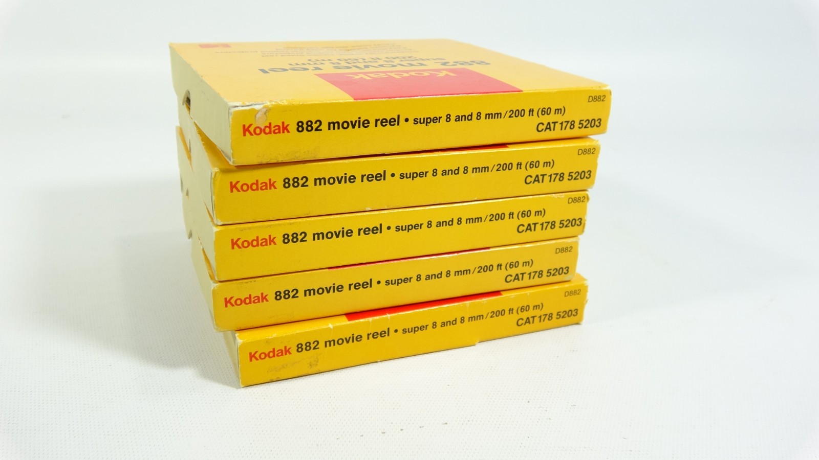 5 Kodak 882 Super 8mm and 8mm Movie Reals