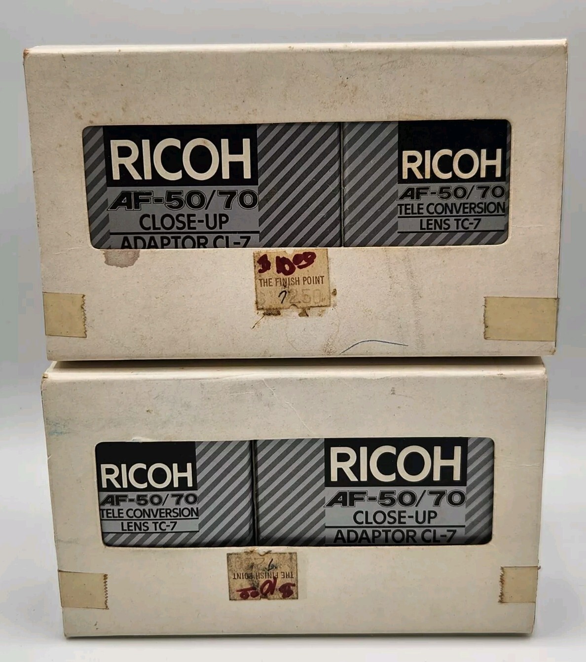 Ricoh FF-3 Lens TC-3 Close-Up Adaptor AF-50/70 TC-7 CL-7 Lot Camera Accessories