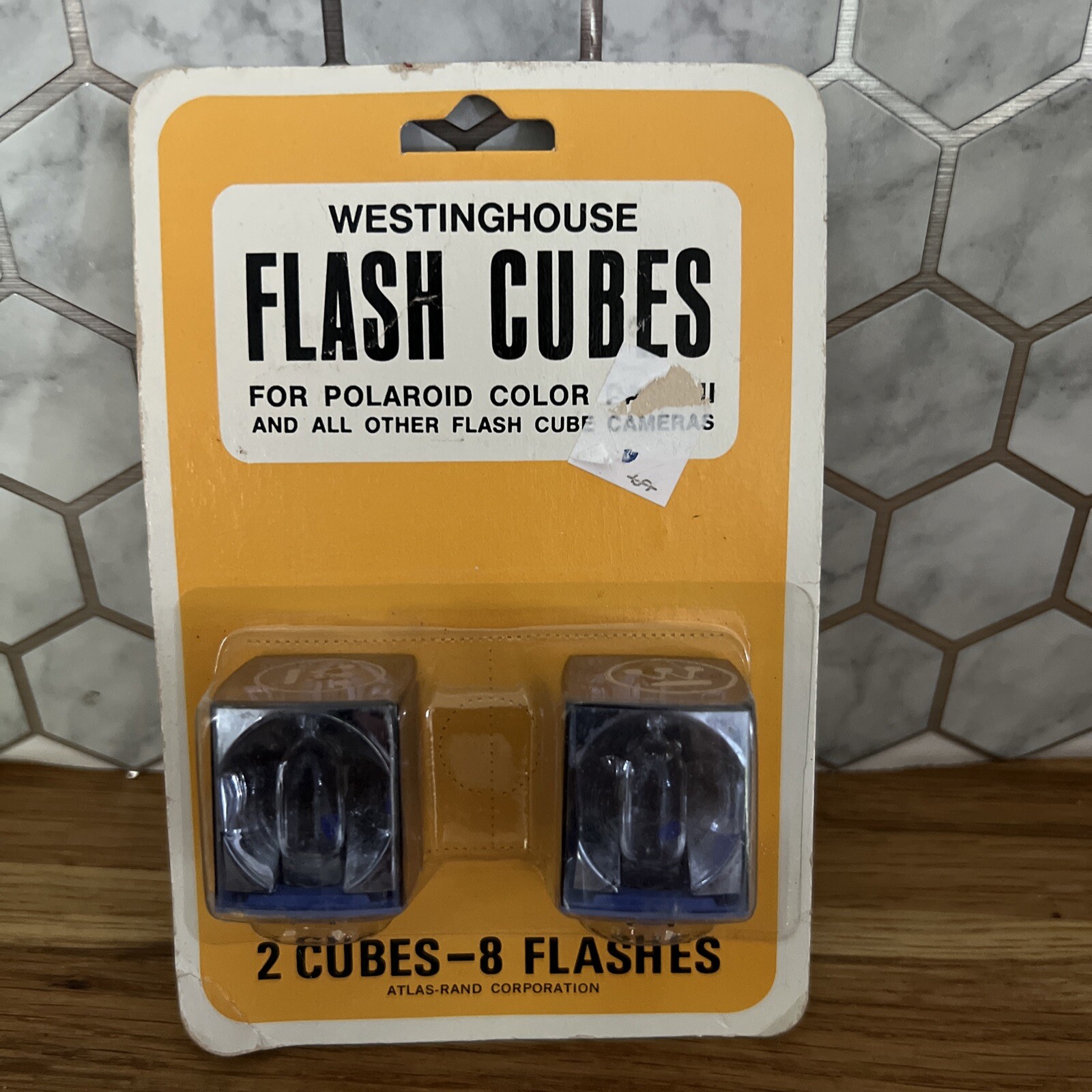 Vintage Westinghouse Flash Cubes 2 cubes – free ship p6