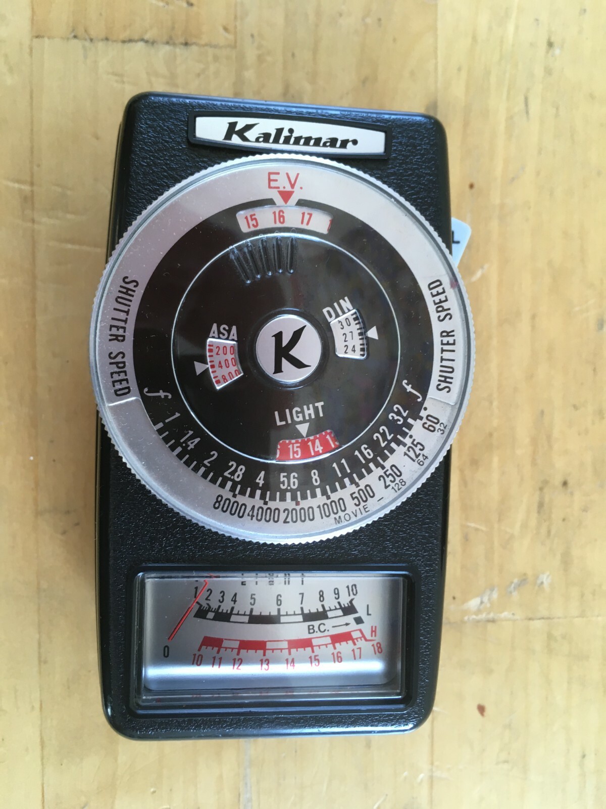 Vintage Kalimar CDS 31 Exposure Meter Instructions Case Japan Camera Accessory