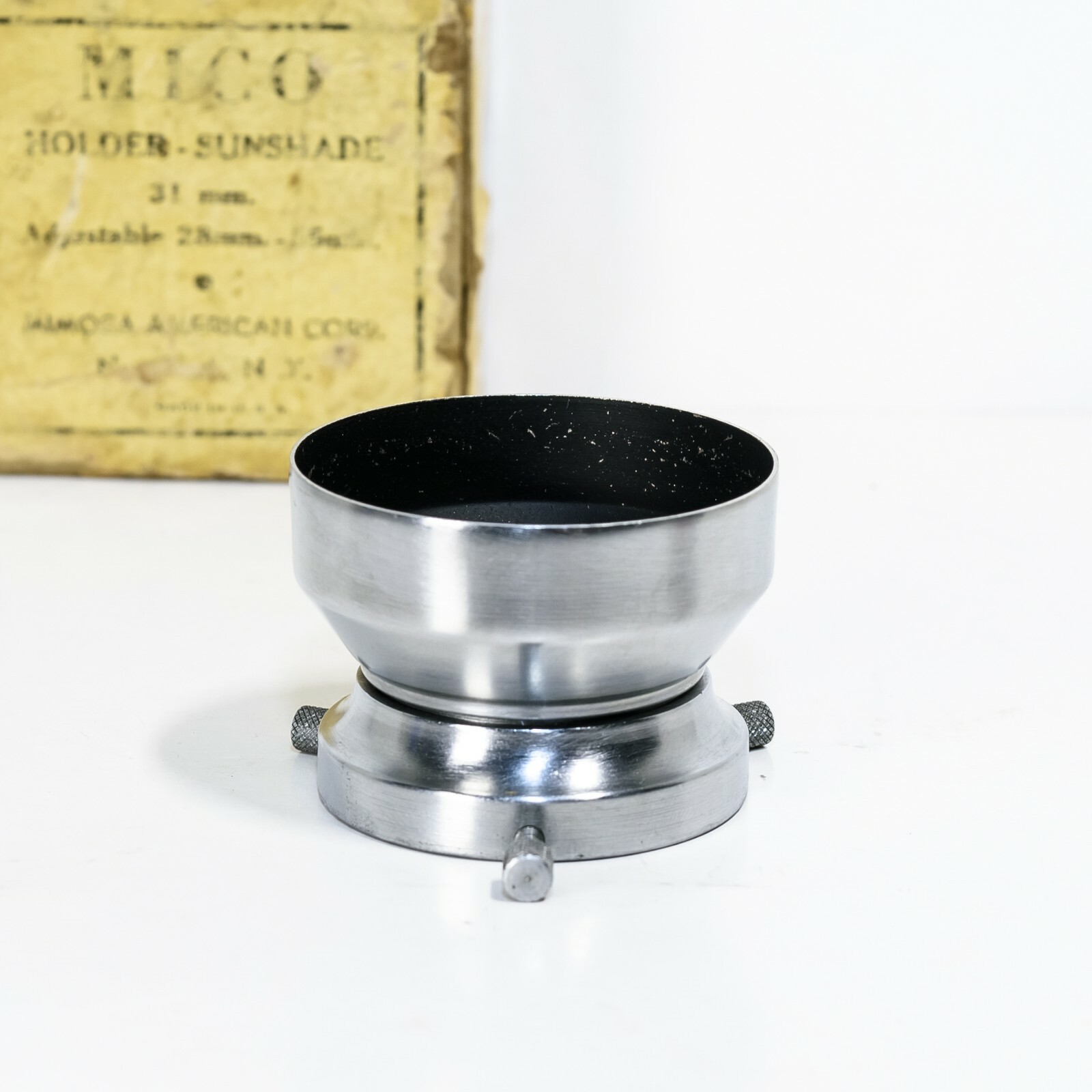MICO (Mimosa American Corp.) Lens Filter Holder & Shade | Orange Filter | Excell
