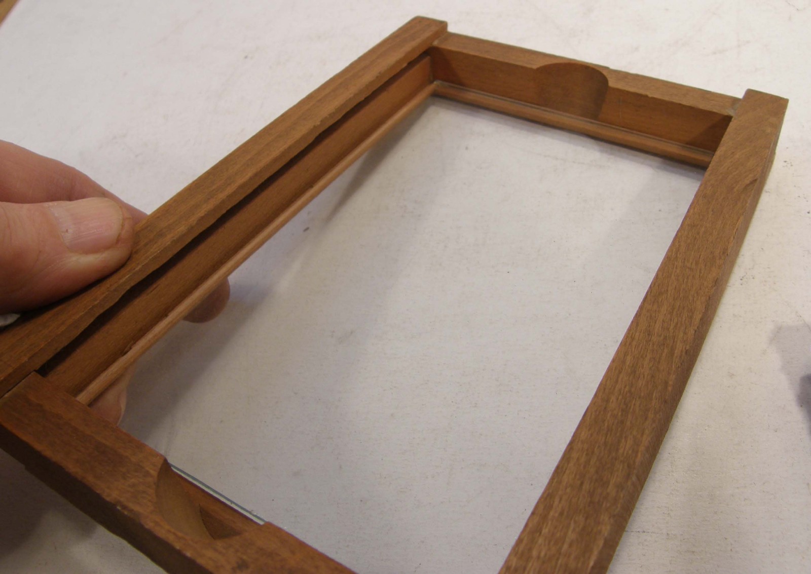 ANTIQUE VINTAGE EKCo EASTMAN WOODEN PRINTING FRAME FOR 3 1/4 X 5 1/2 NEGATIVES