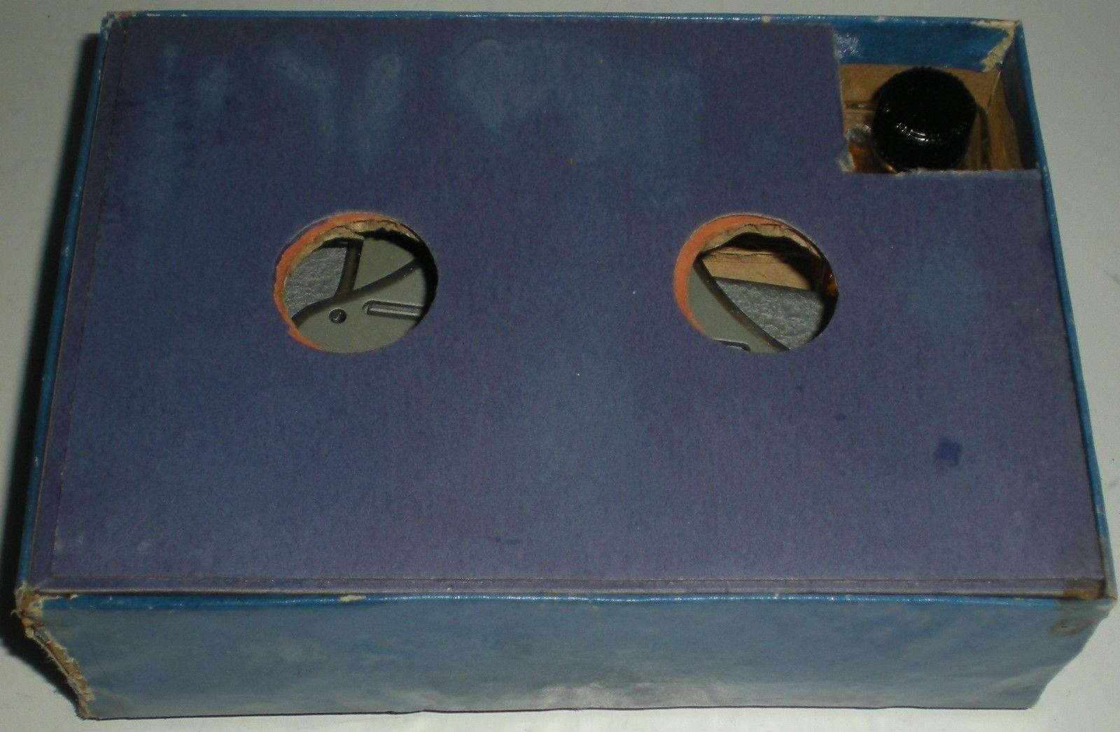 CAMERA PHOTOGRAPHY MOVIE FILM SPLICER 8MM 16MM CUTTING GLUING BOX MANUAL GERMANY