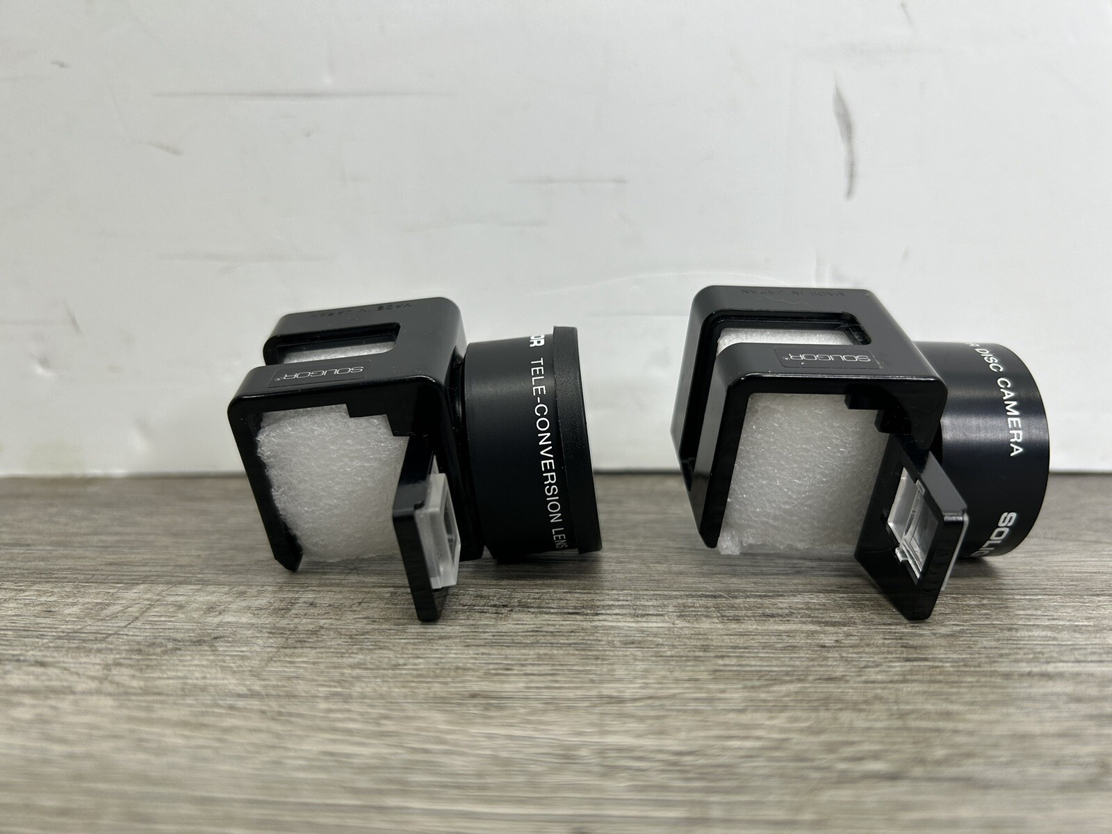 Soligor Tele-Conversion Lens 1.5xF2.8 & Wide-Conversion Lens 0.7xF2.8 Disc Cam