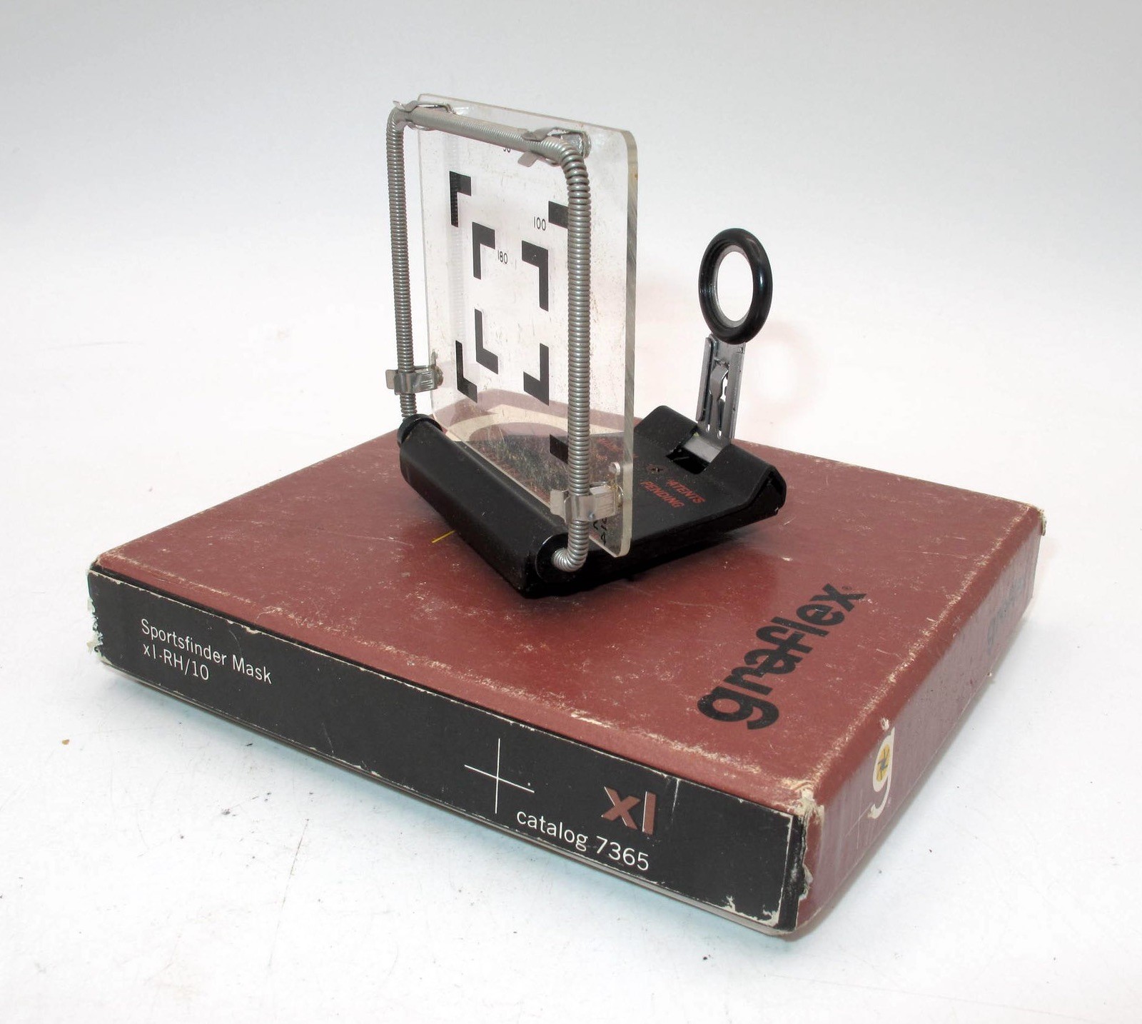 *CLASSIC* GRAFLEX XL MEDIUM FORMAT SPORTSFINDER w/ MASK-RH/10 IN BOX