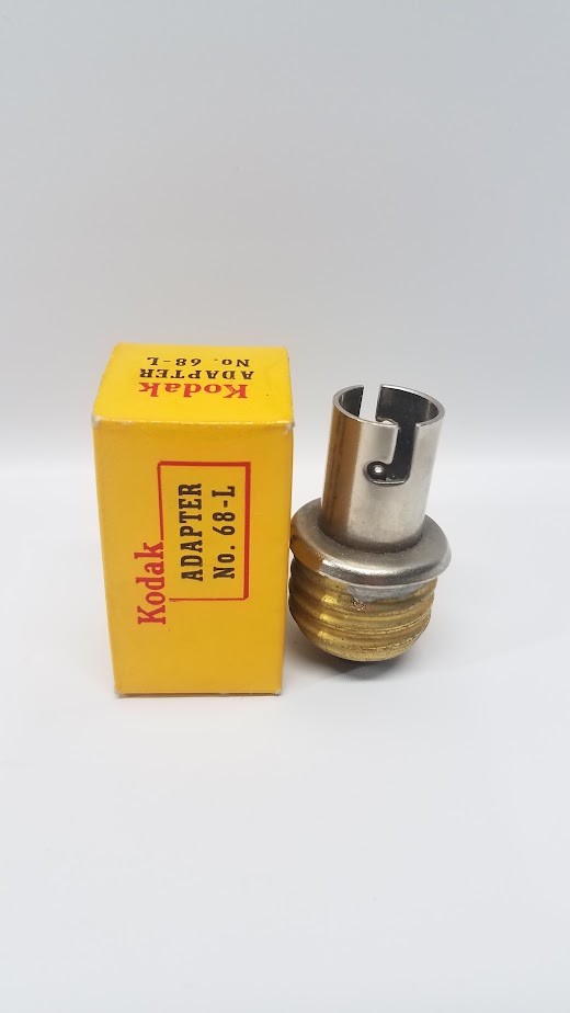 Kodak Adapter 68-L for No. 5 Photo Flash Lamp w/ Original Box