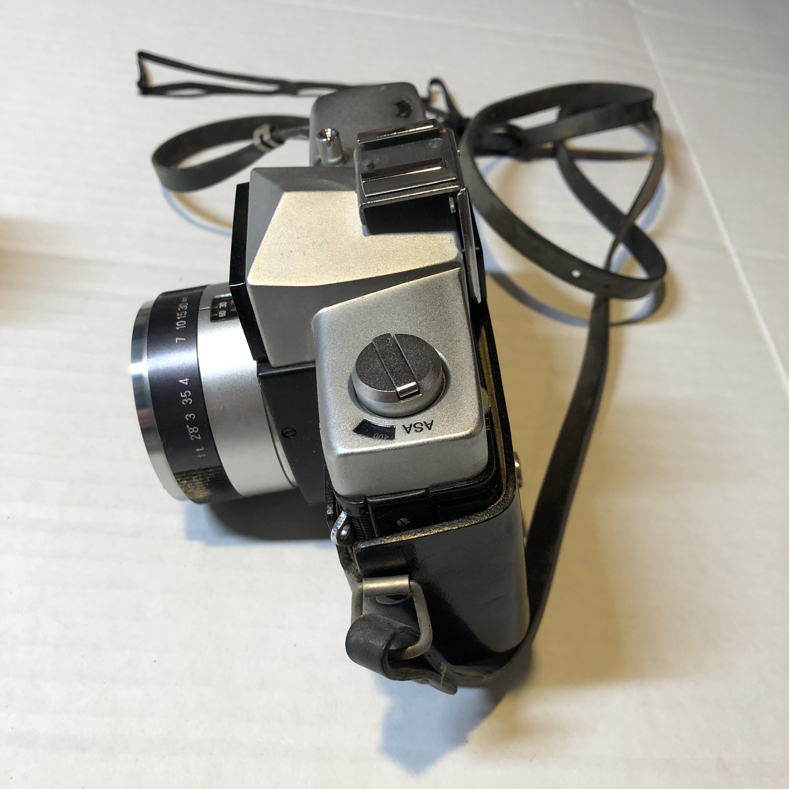 Vtg Sears SL 9 Camera With Leather Case And Electronic Light Meter With Case CSN