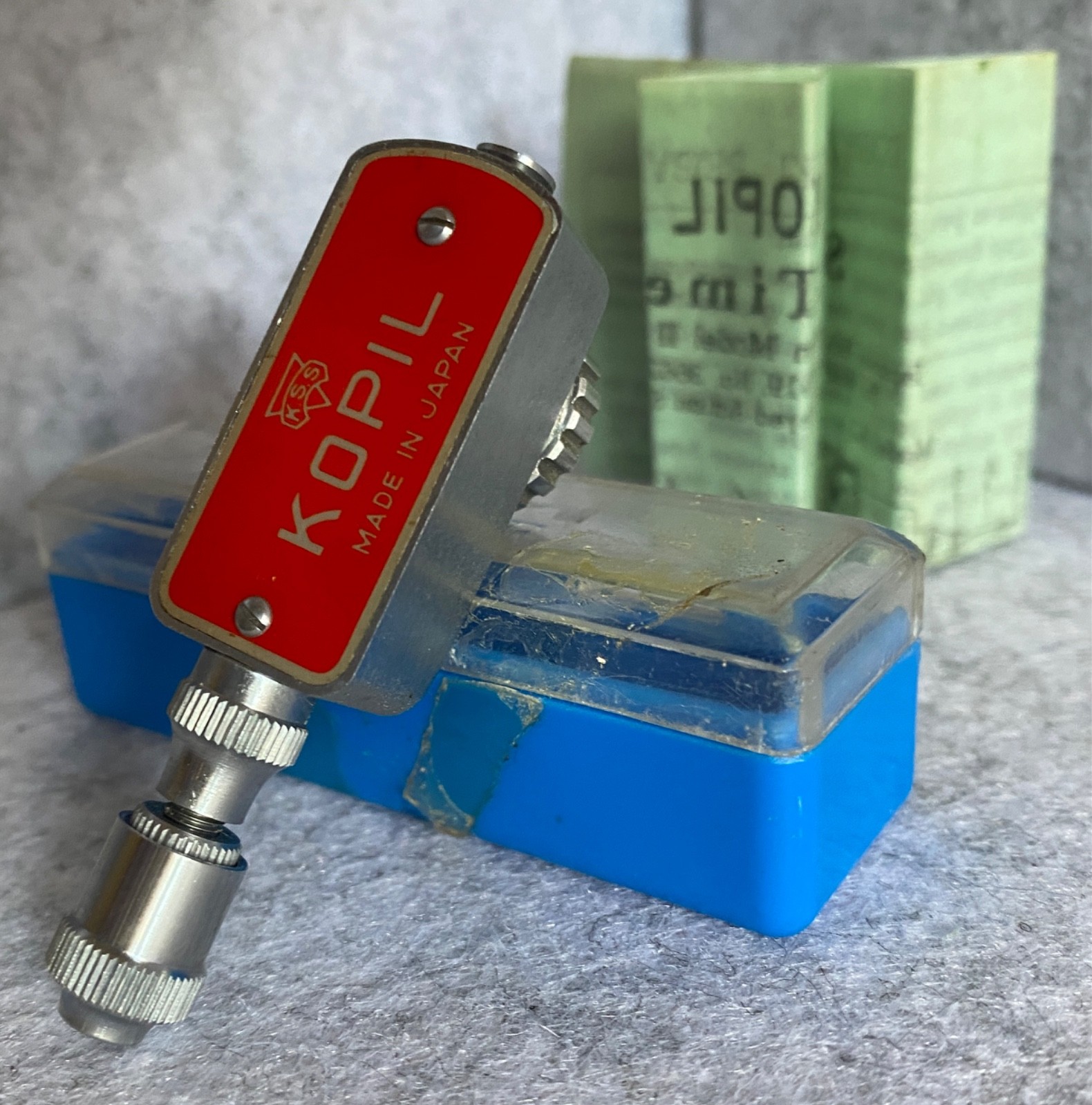 Vintage KOPIL delayed action self timer *MODEL 2 model II w/CASE & Instructions!