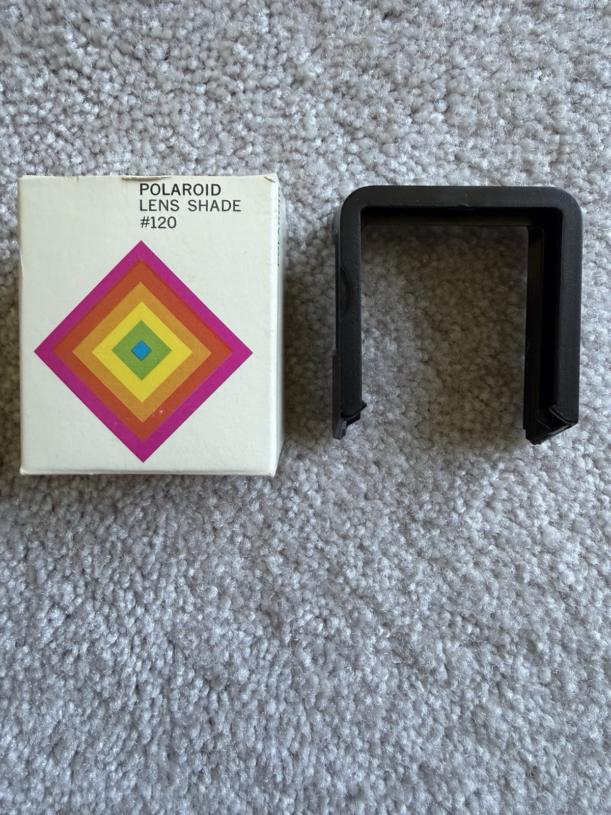 Polaroid SX-70 Instant Film Camera Accessory # 120 Lens Shade w/Original Box