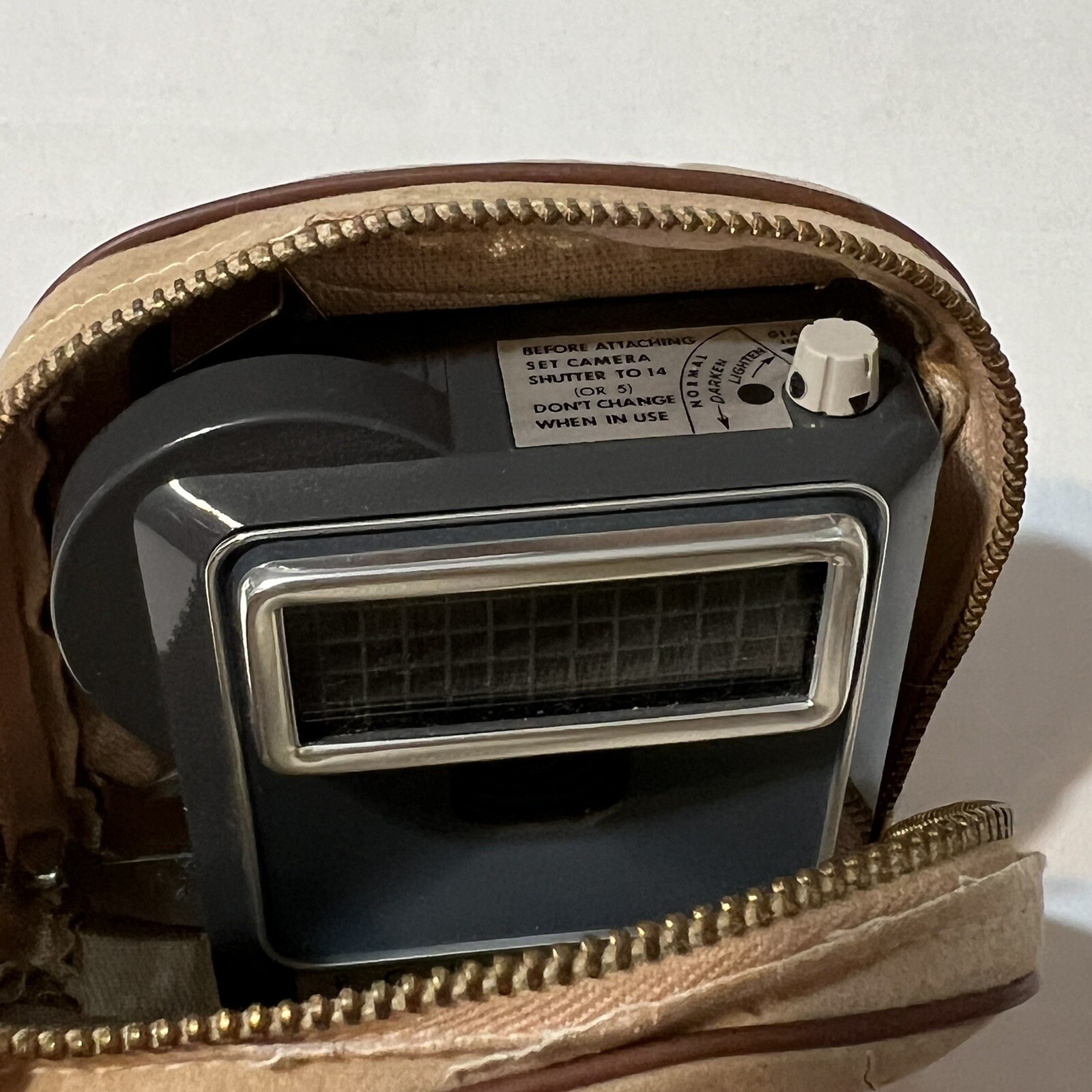 VINTAGE Camera Accessory Polaroid PhotoElectric Shutter Untested Case