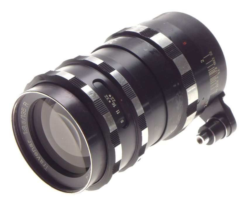 Travenar 1:3.5/135 r 35mm slr camera tele lens exakta mount