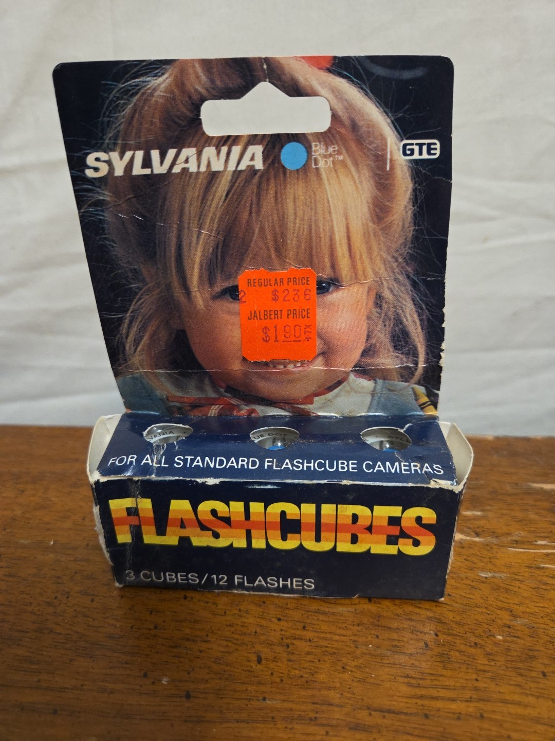 GTE Sylvania Flash Cubes 3 Flashcubes In Original Boxes New