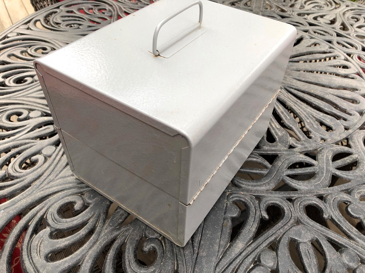 Brumberger Metal Storage Container For Film Reels