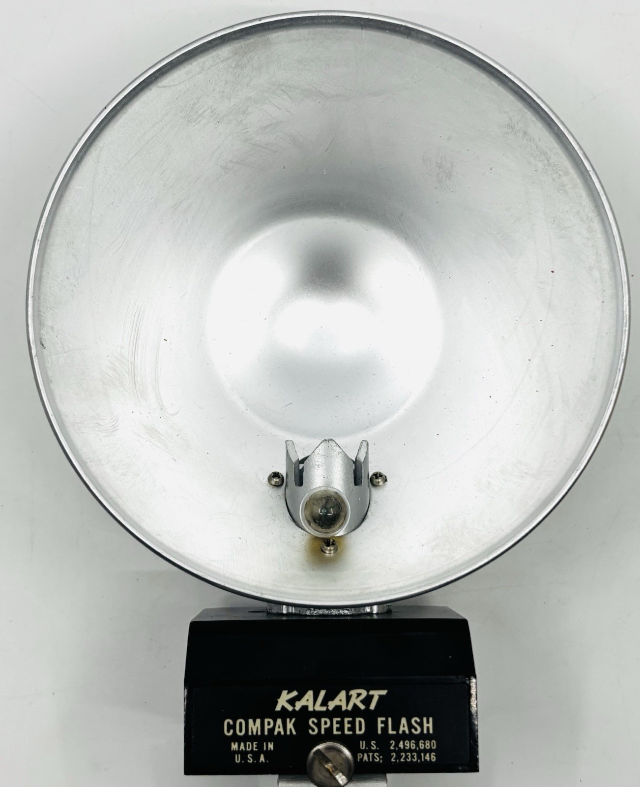 KALART COMPAK SPEED FLASH in Box with CABLE BULB INSERTS SUNLIGHT GUIDE VINTAGE