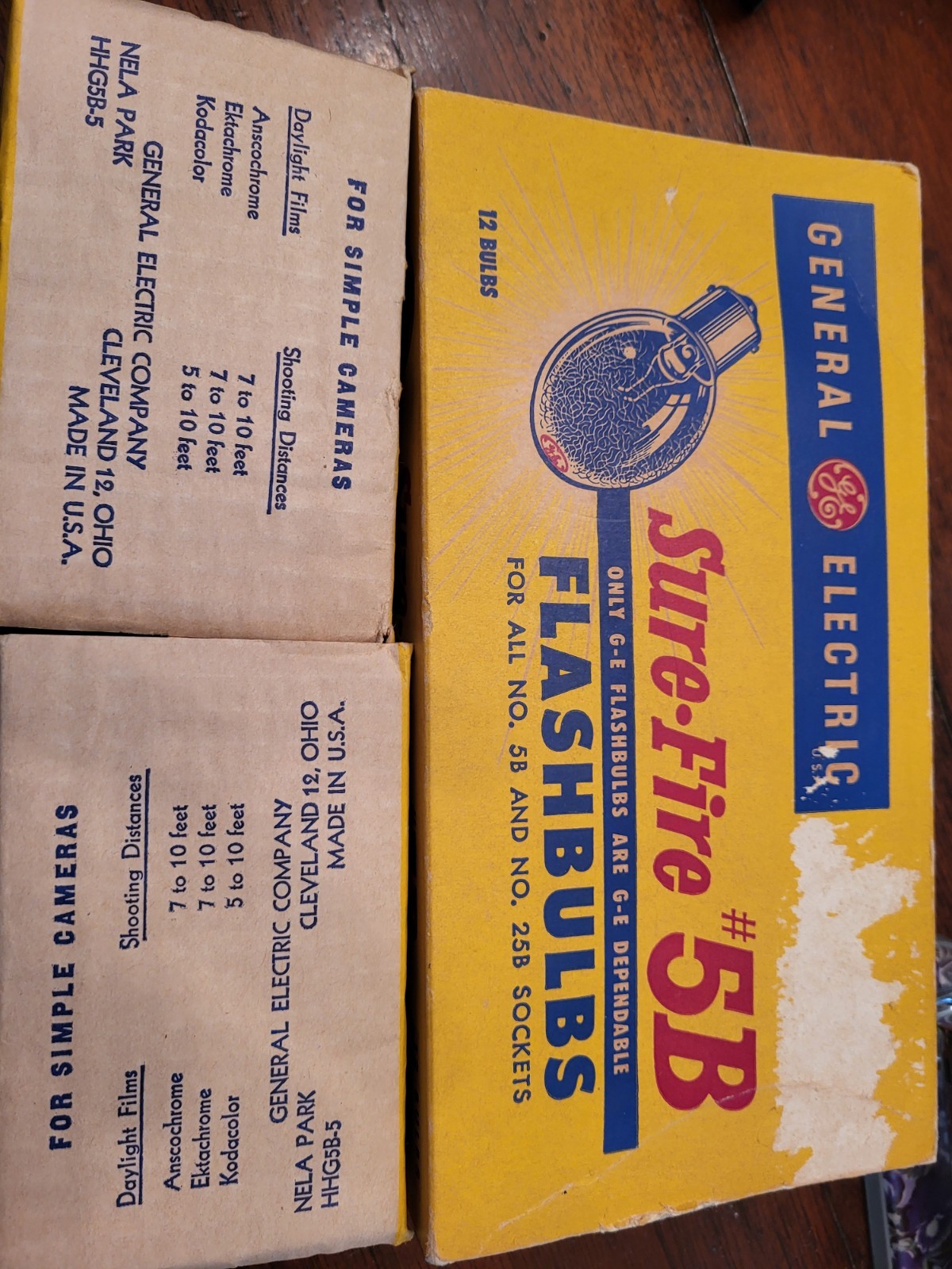 General Electric Sure-fire #5B Flashbulbs 6 Count