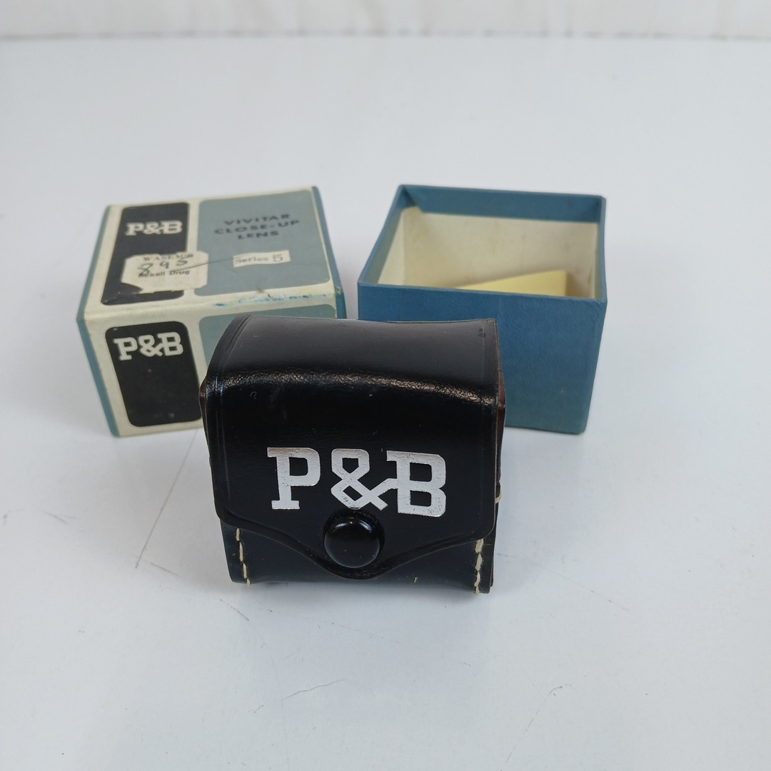 Vivitar P&B Close up Lens NO. 1,2,3 With Case and Original Box Series 5