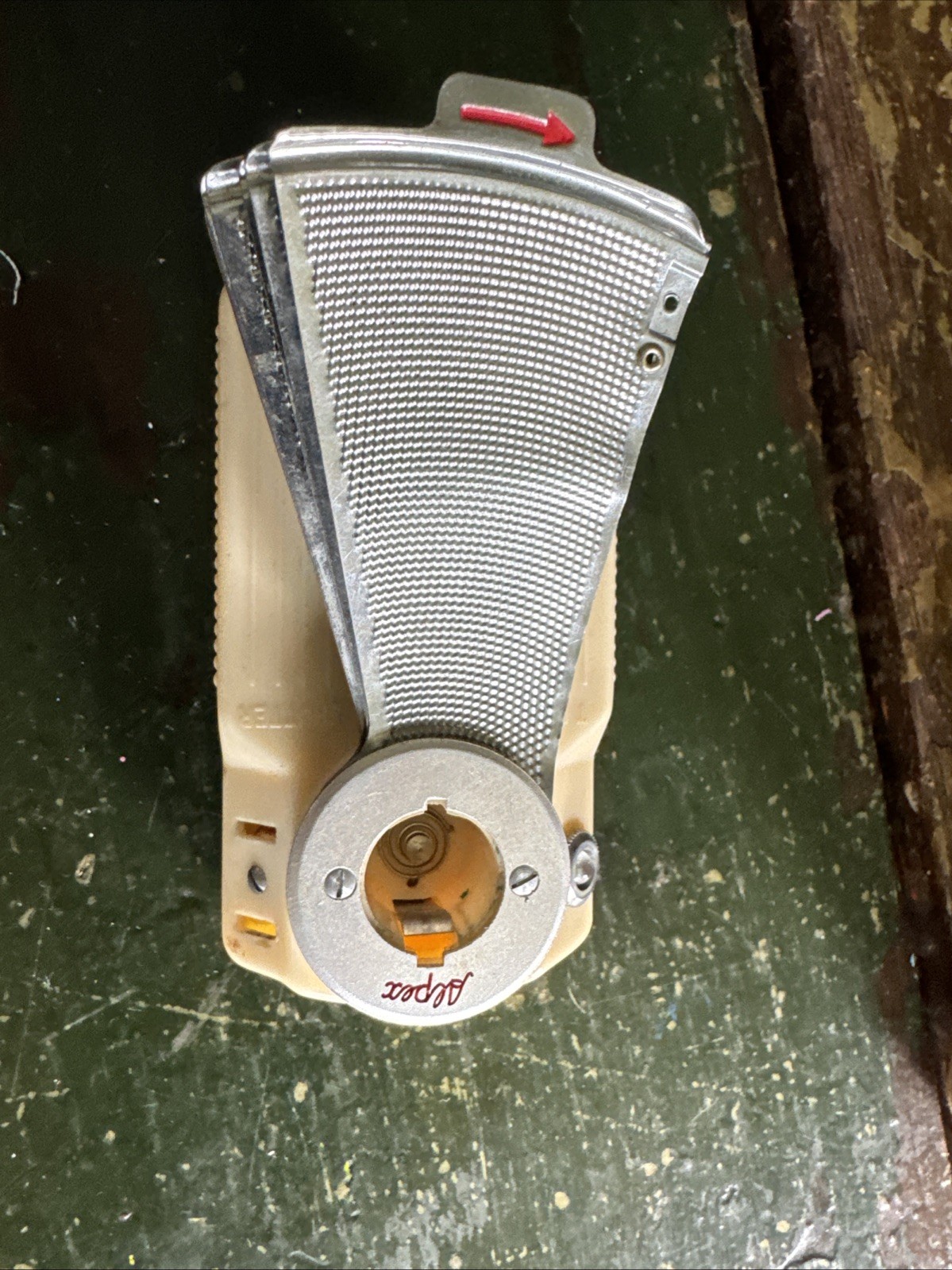 1950’s Alpex Flash Reflector with Case and Bulb Made in Japan