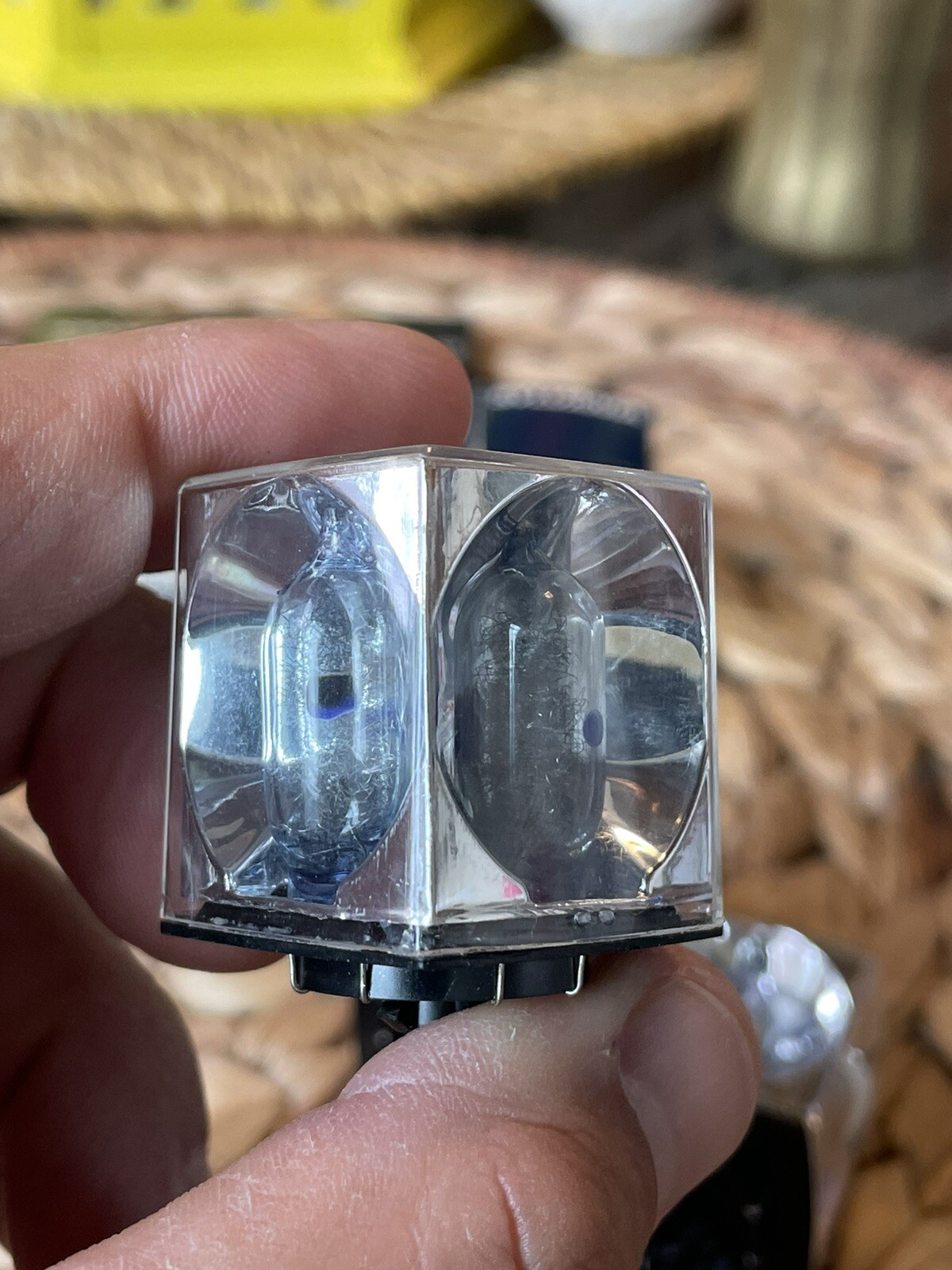 Vintage GTE Sylvania Blue Dot Flash Cubes 3 Pack In Original Box Eckerd