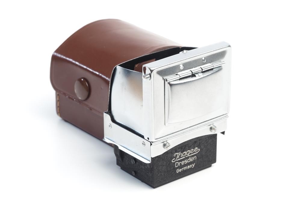 Ihagee Exakta Varex Waist Level Finder Light Shaft In Case