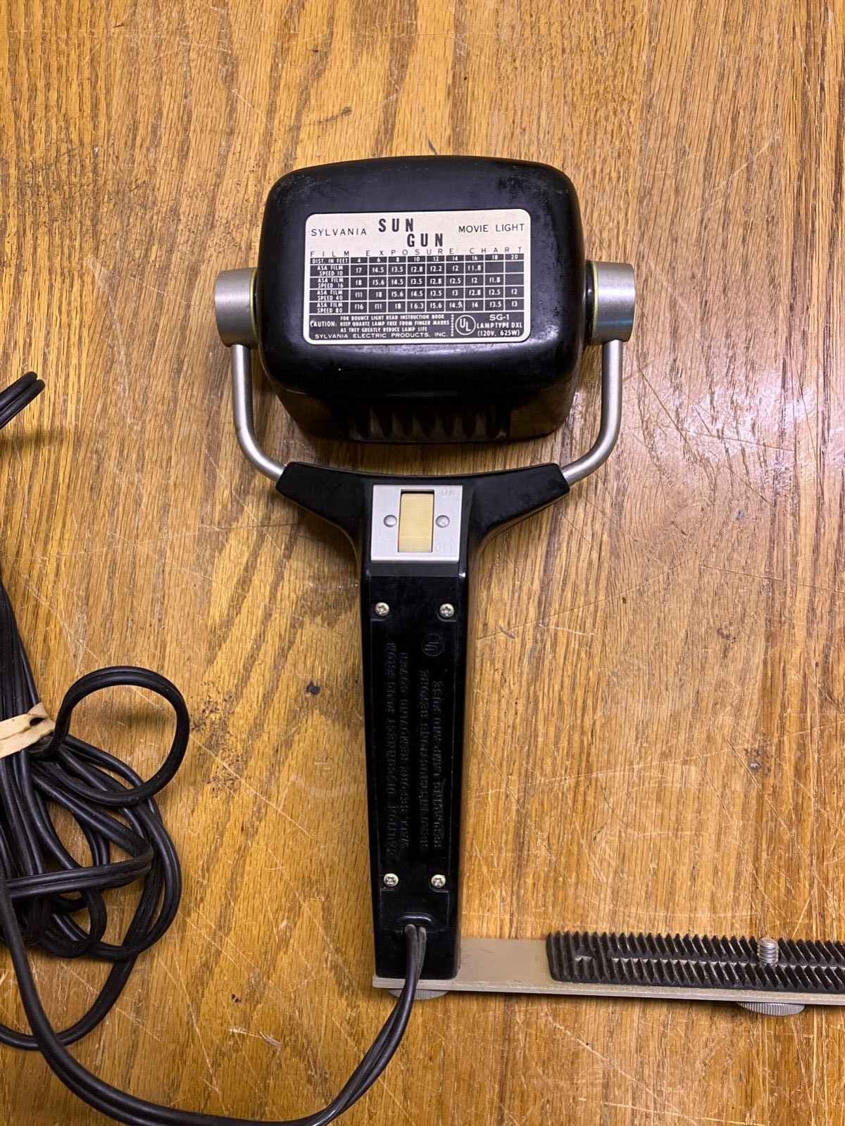 Vintage Sylvania Sun Gun Vintage Movie Light Flash