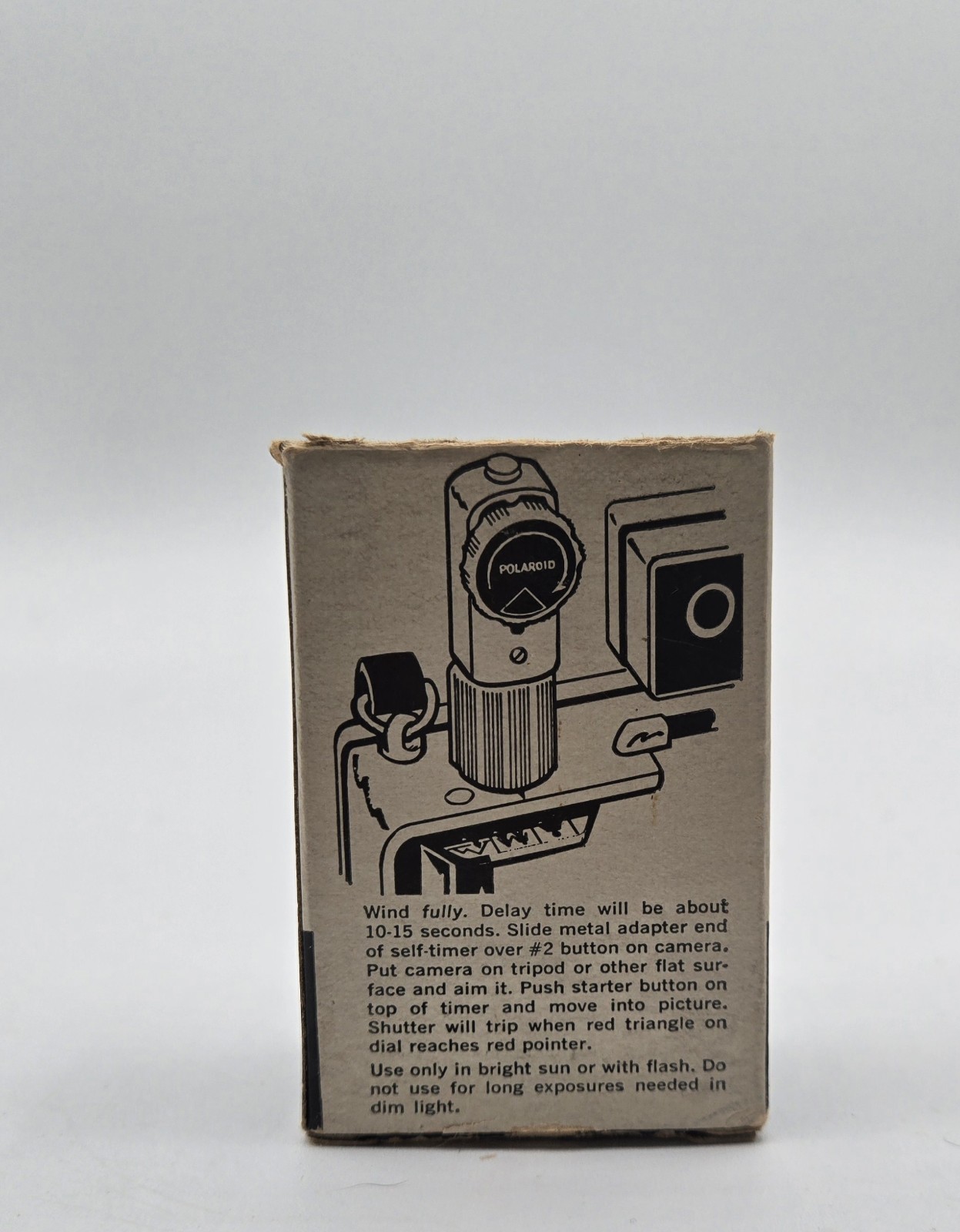POLAROID SELF-TIMER #192 w CASE AND ORIGINAL BOX