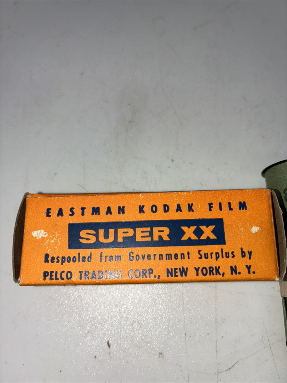 Vtg Eastman Kodak Super XX 620 Film Respooled Government Surplus Pelco Trading