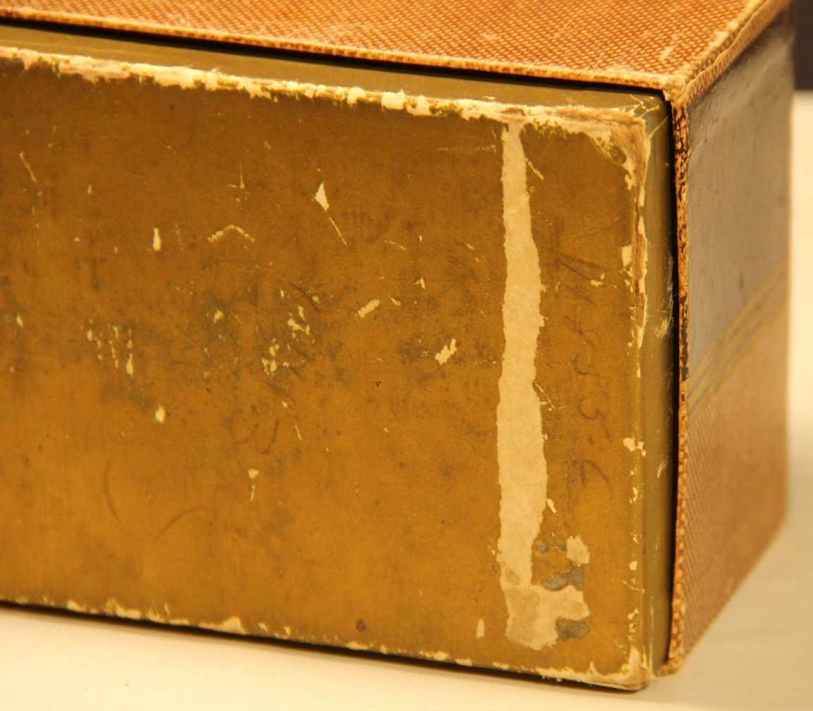 Vintage 1930s Argus Model-C Camera Box ~ Cardboard ~ Box Only ~ Art Deco