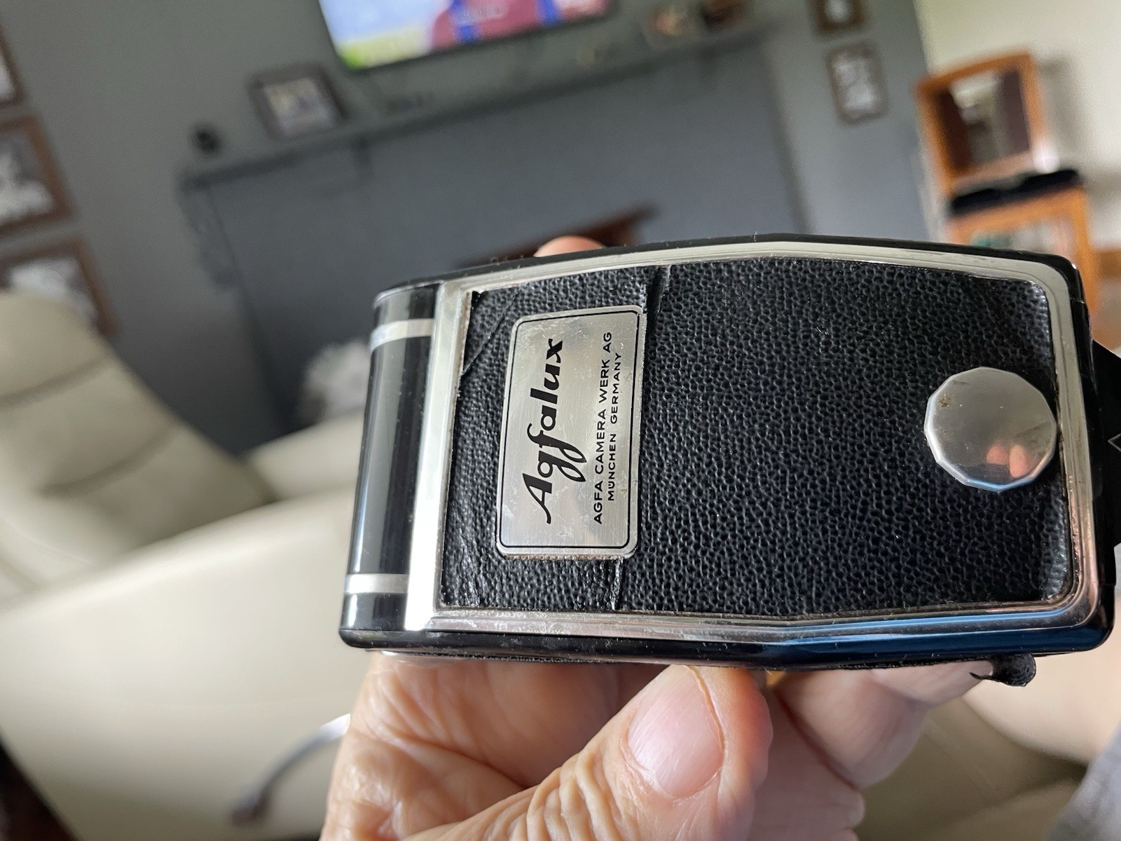 Vintage Agfalux AGFA Camera Werk AG Flash Munchen Germany Camera Flash UNTESTED