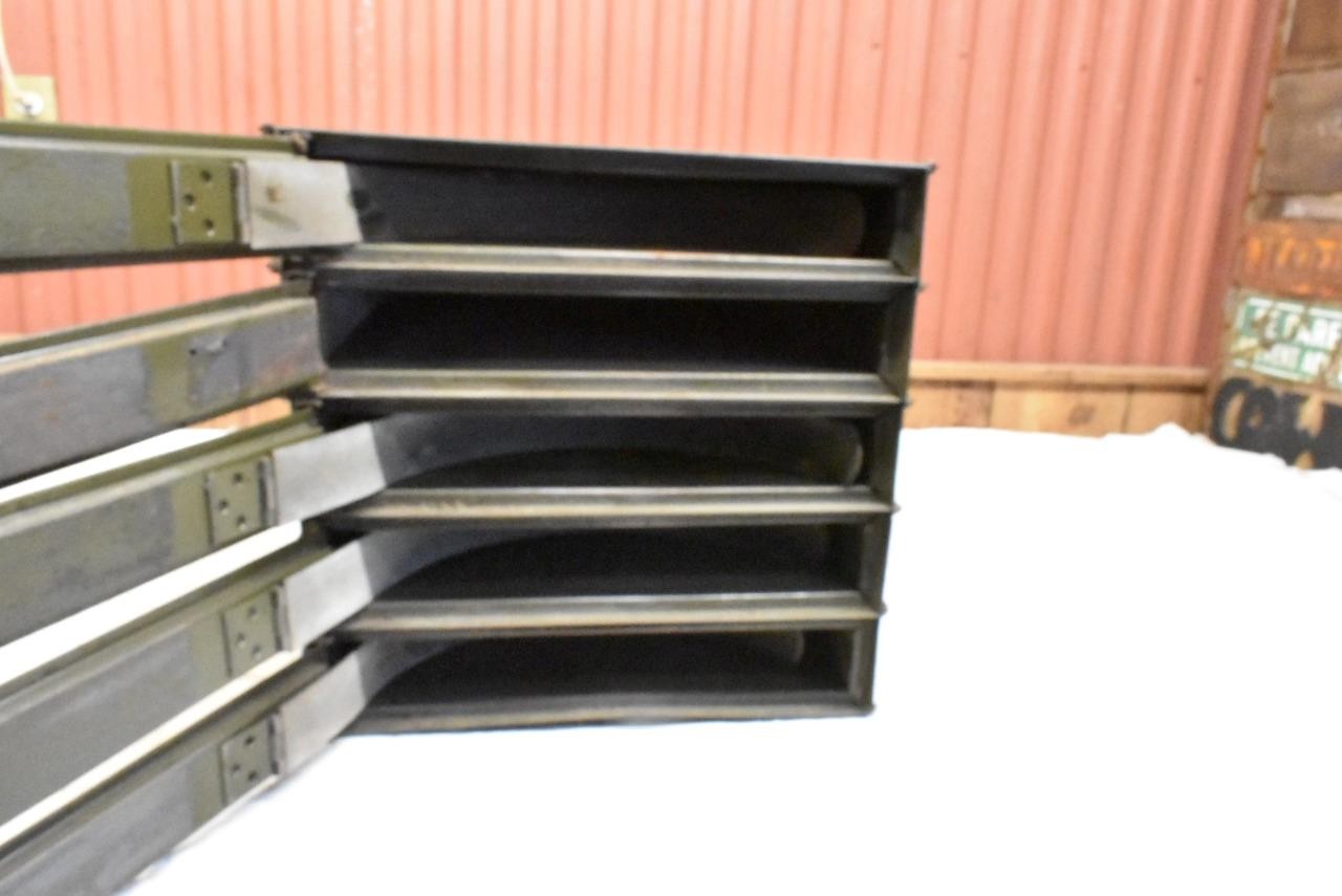 Vintage Movie Film Reel Steel Storage Cabinet Case 5 Door 35mm 18″ x 18″ x 17″