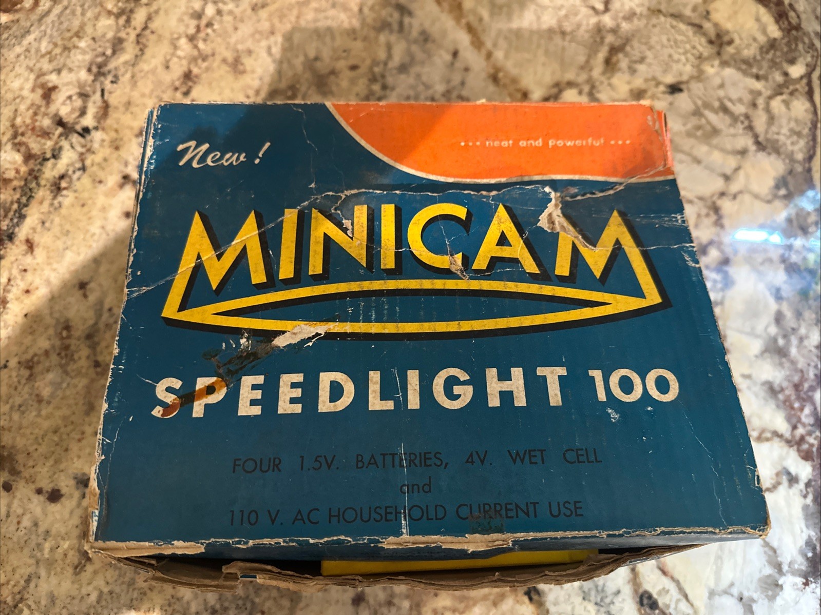 Vintage MINICAM Speedlight Flash EF 100 New