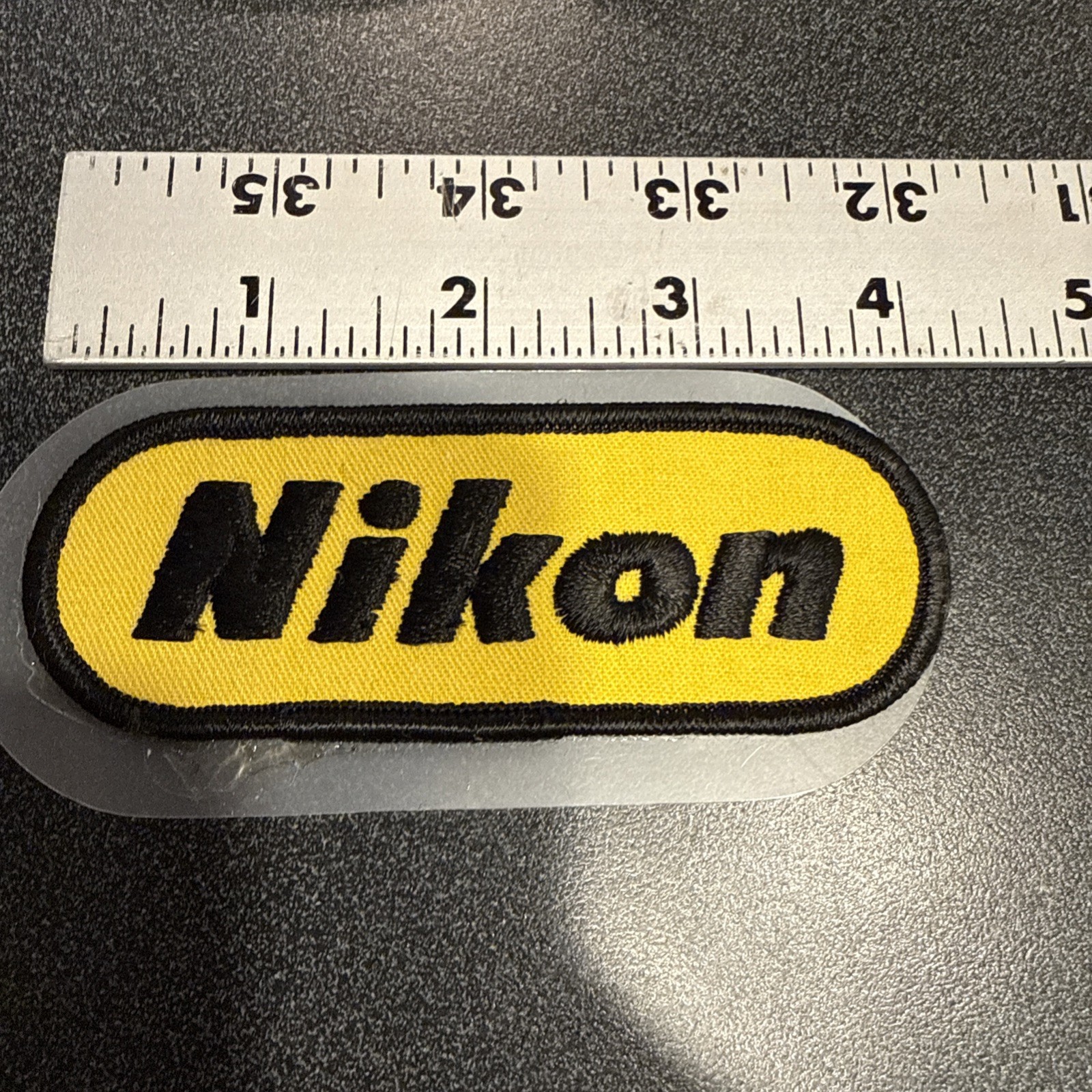 Nikon Quality Embroidered Iron on Patch or Sew on Jacket Hat Shirt Bag